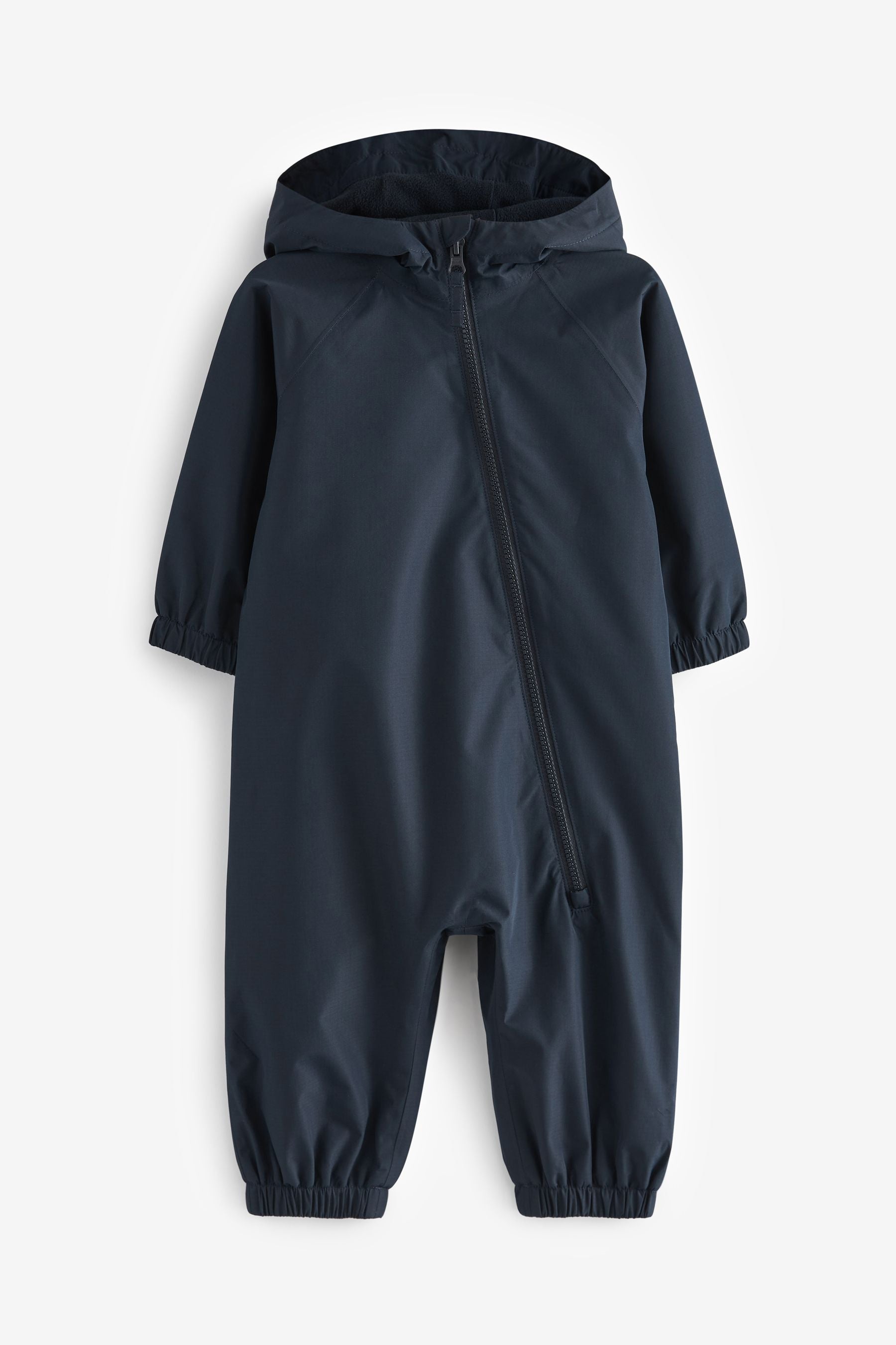 Navy Blue Waterproof Fleece Lined Puddlesuit (3mths-7yrs)