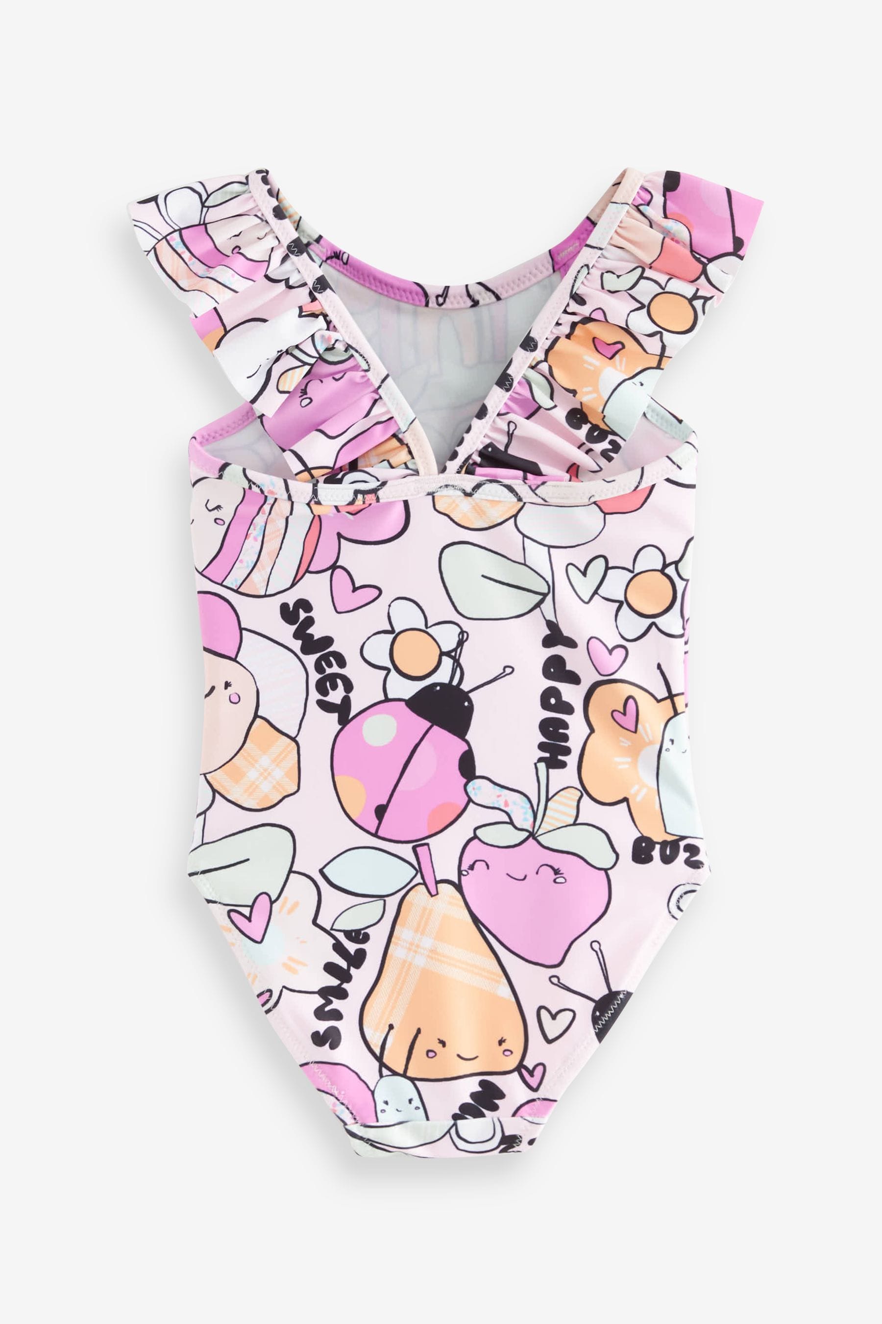 Multi Character Frill Swimsuit (3mths-7yrs)