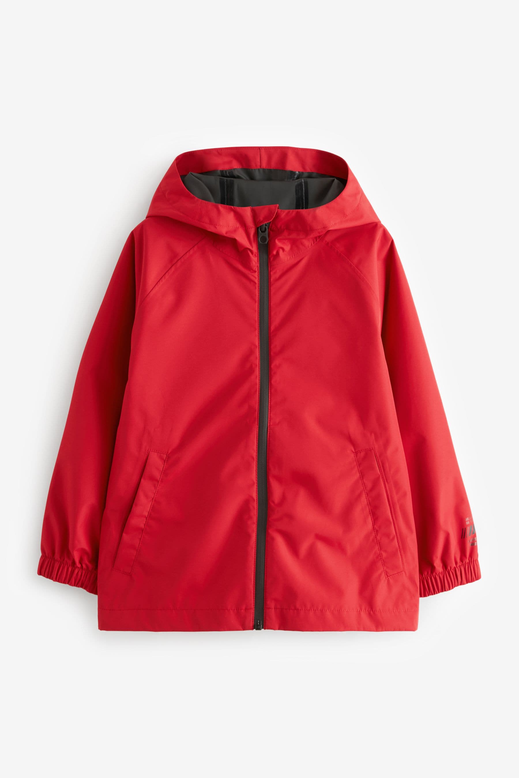 Red Waterproof Anorak Coat (3-16yrs)