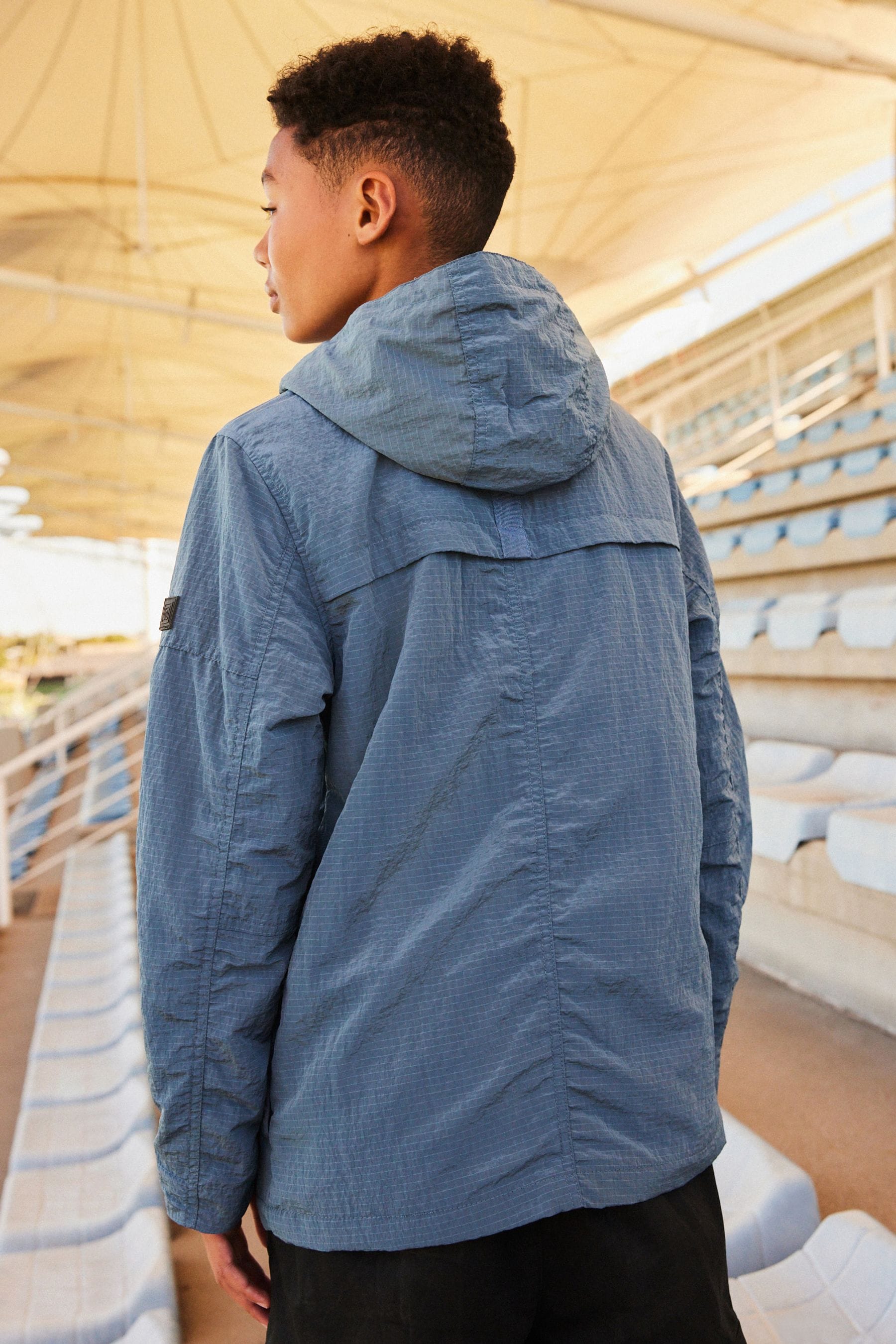 Blue Lightweight Anorak (3-16yrs)