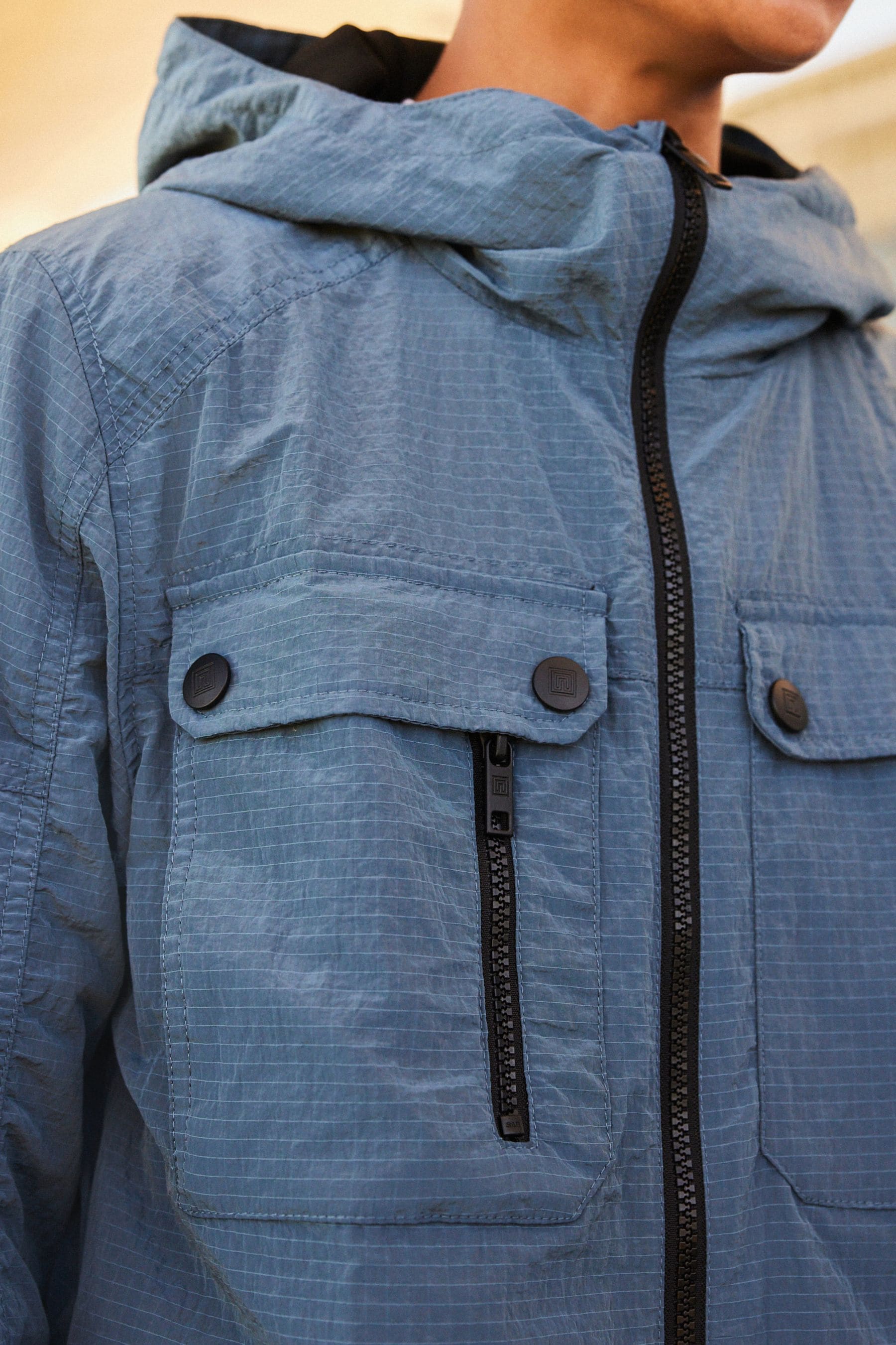 Blue Lightweight Anorak (3-16yrs)