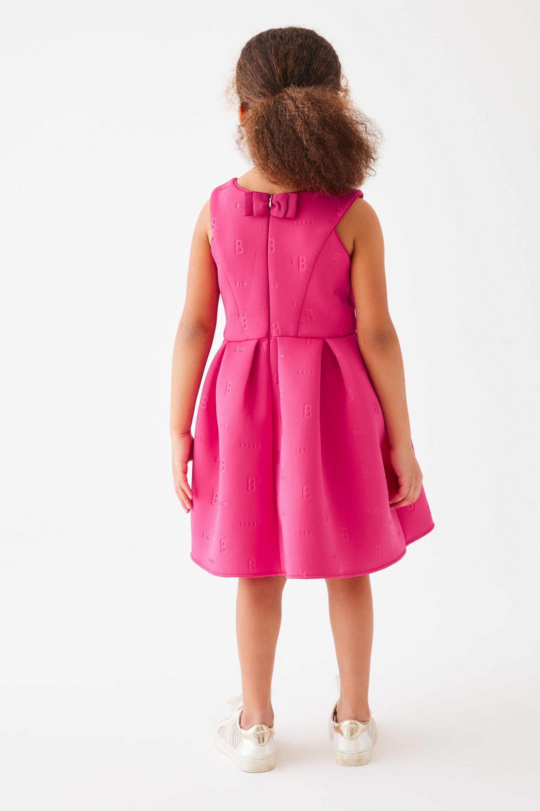 Pink Baker by Ted Baker Red Seam Scuba Dress