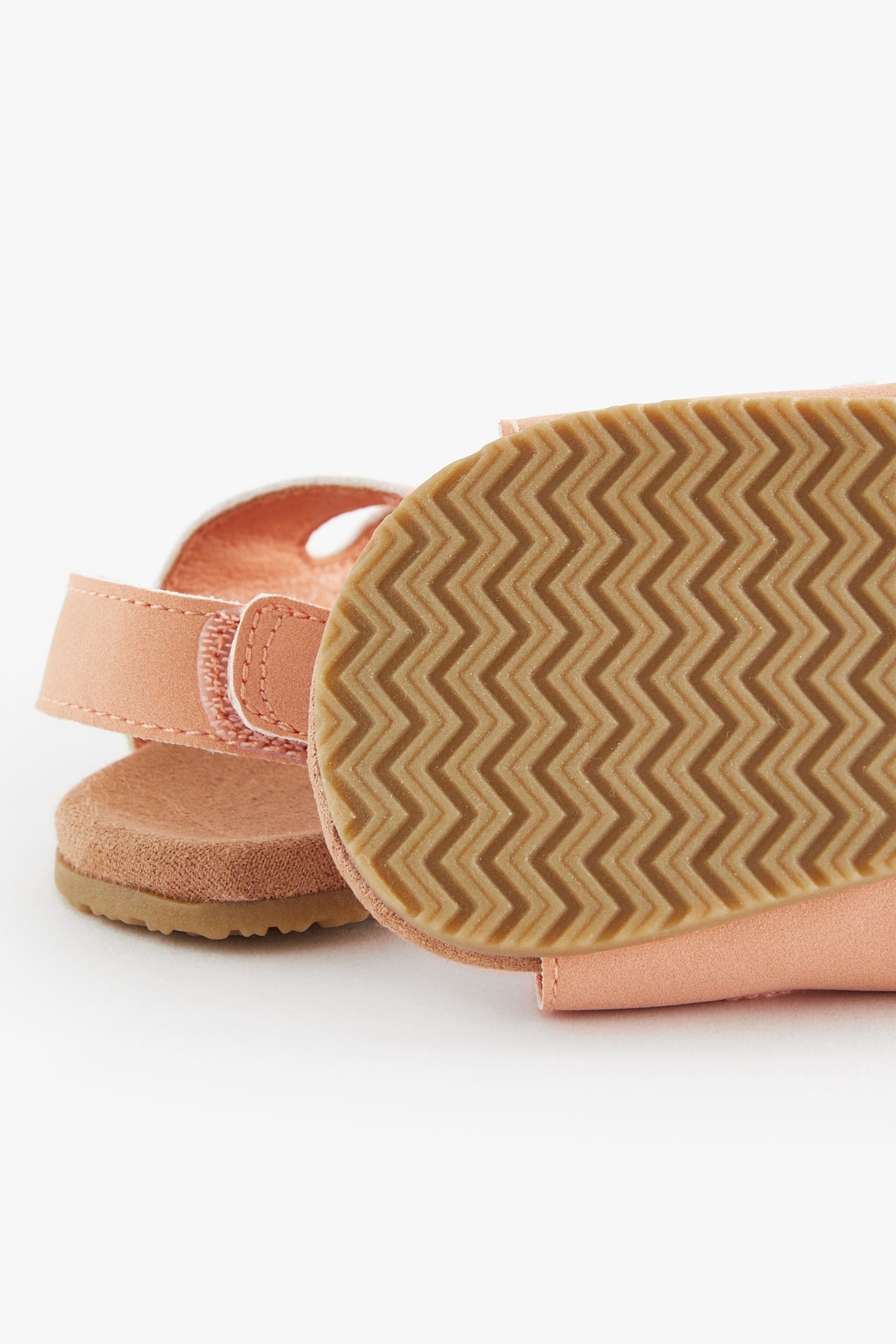 Tan Brown Corkbed Baby Sandals (0-24mths)