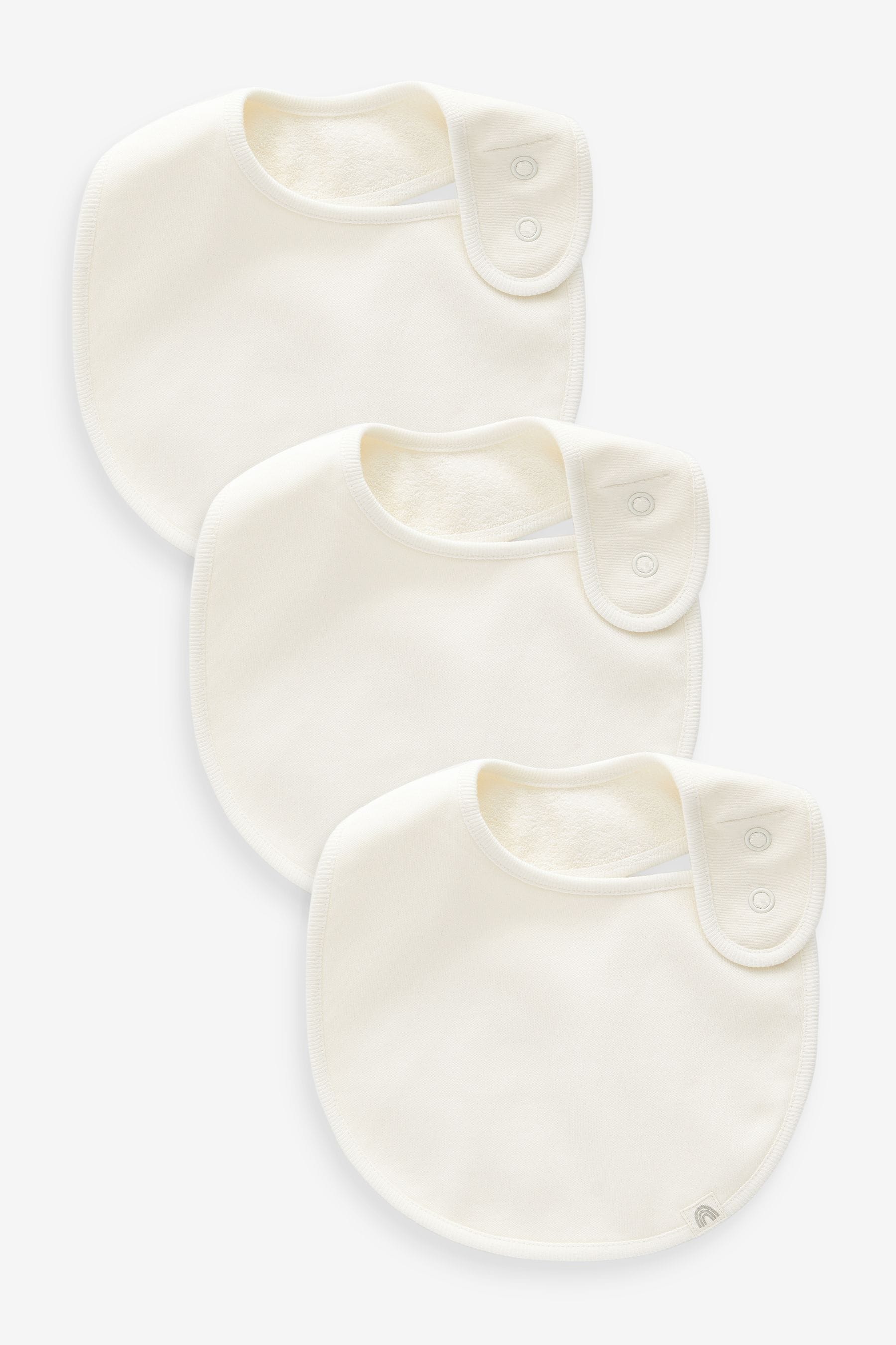 Cream Baby Regular Bibs 3 Pack