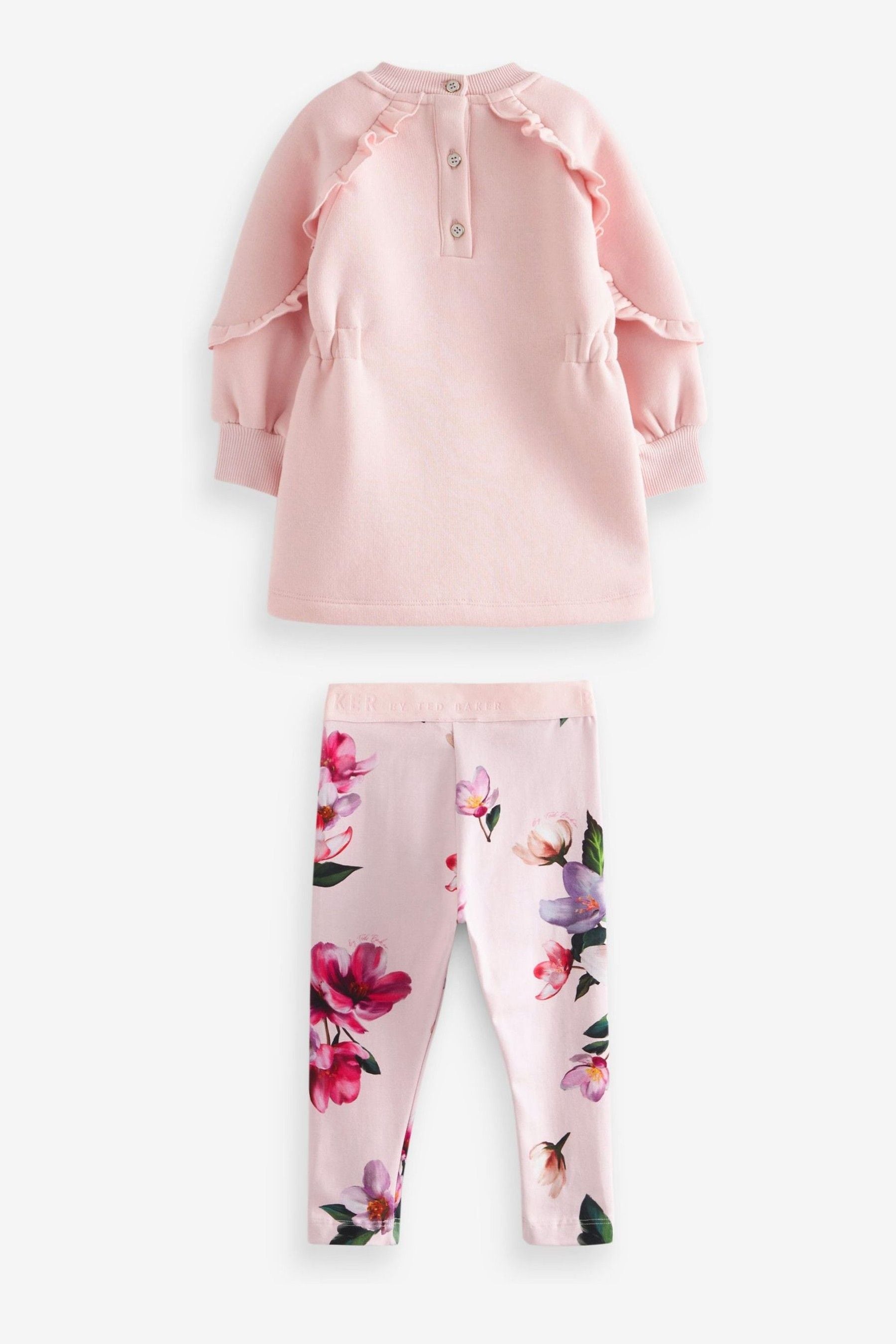 Pink Baker by Ted Baker Pink Longline Sweater and Legging Set