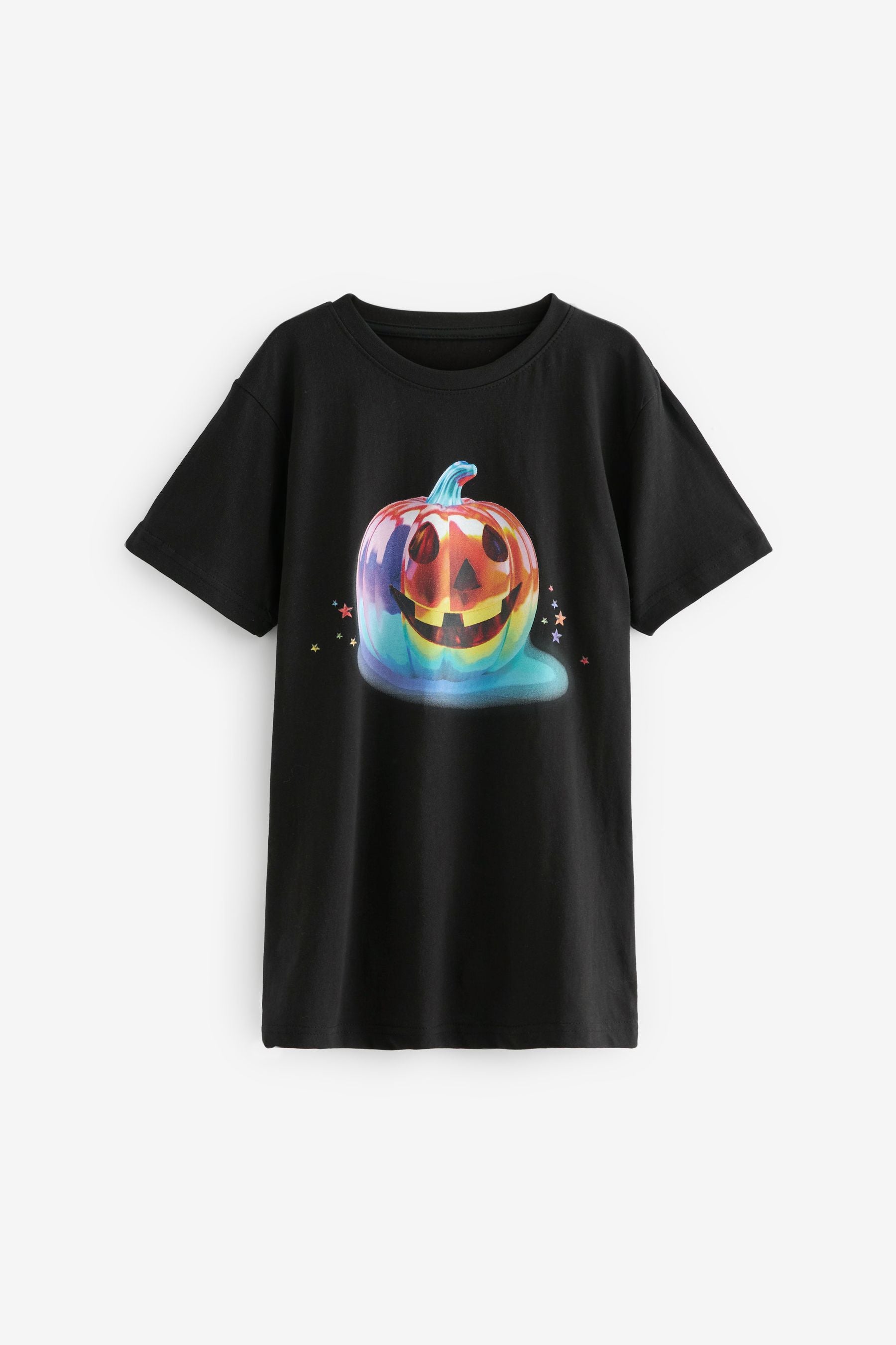 Black Pumpkin T-Shirt (5-14yrs)