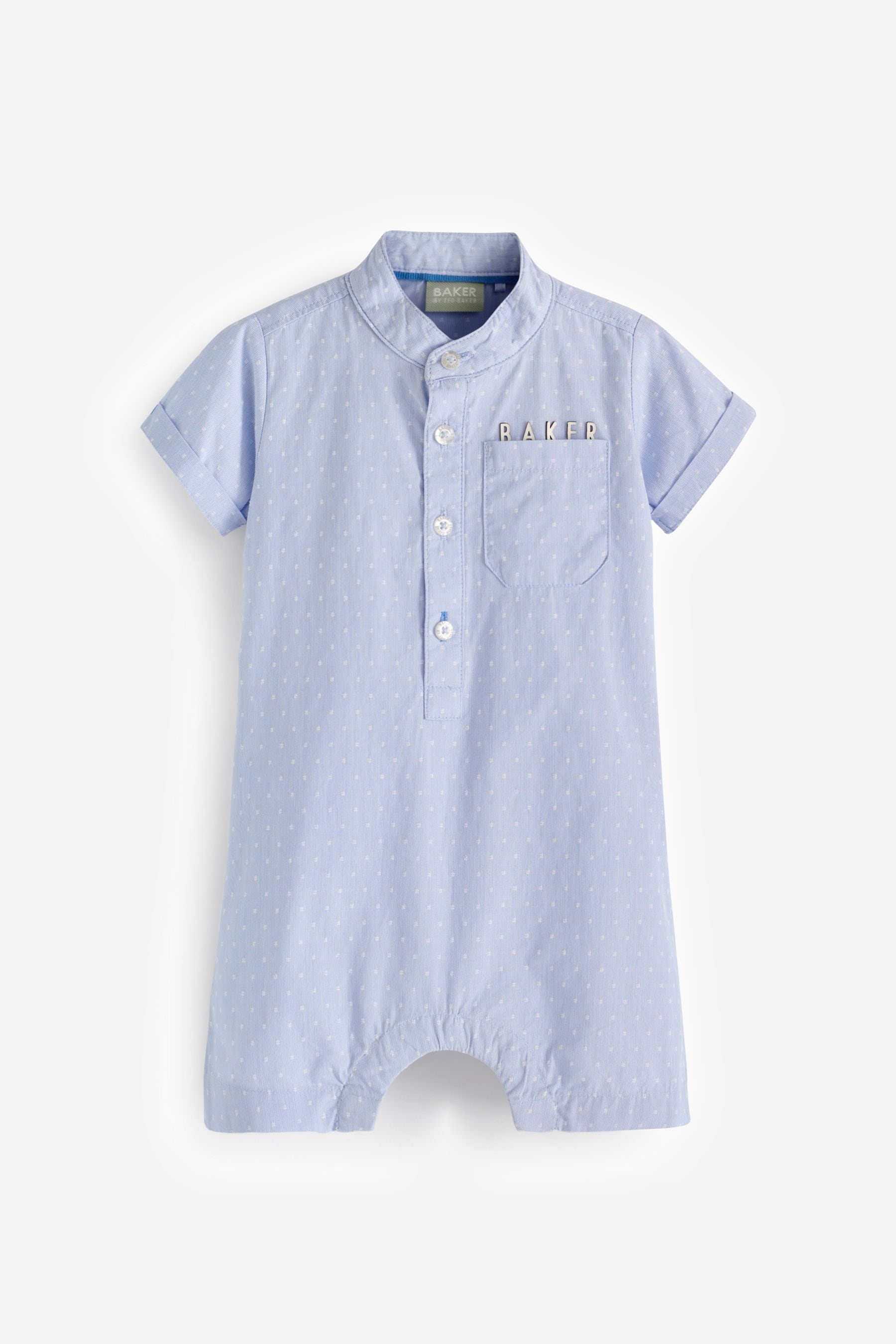 Blue Baker by Ted Baker Blue Grandad Romper