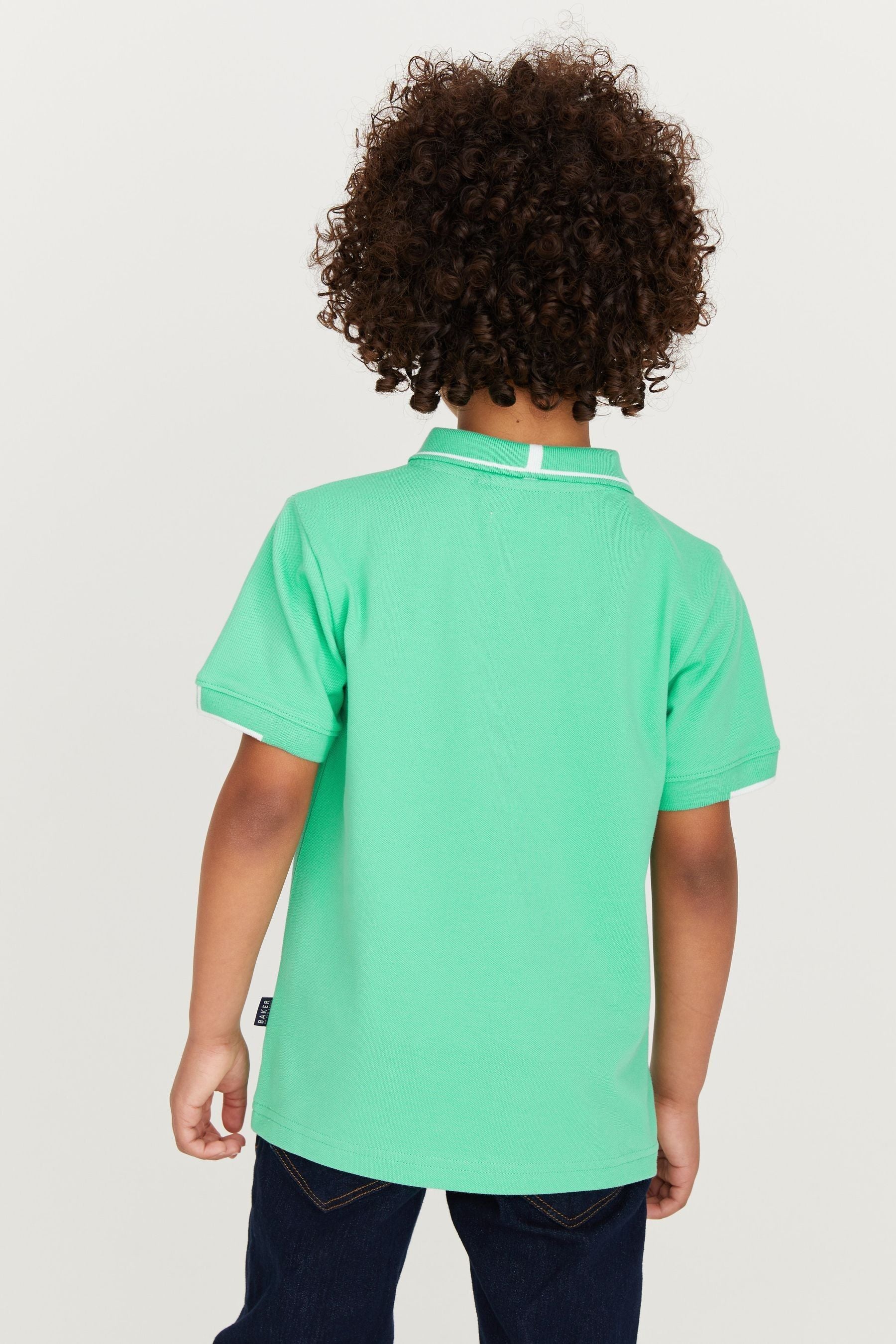 Green Baker by Ted Baker Pique Polo Shirt