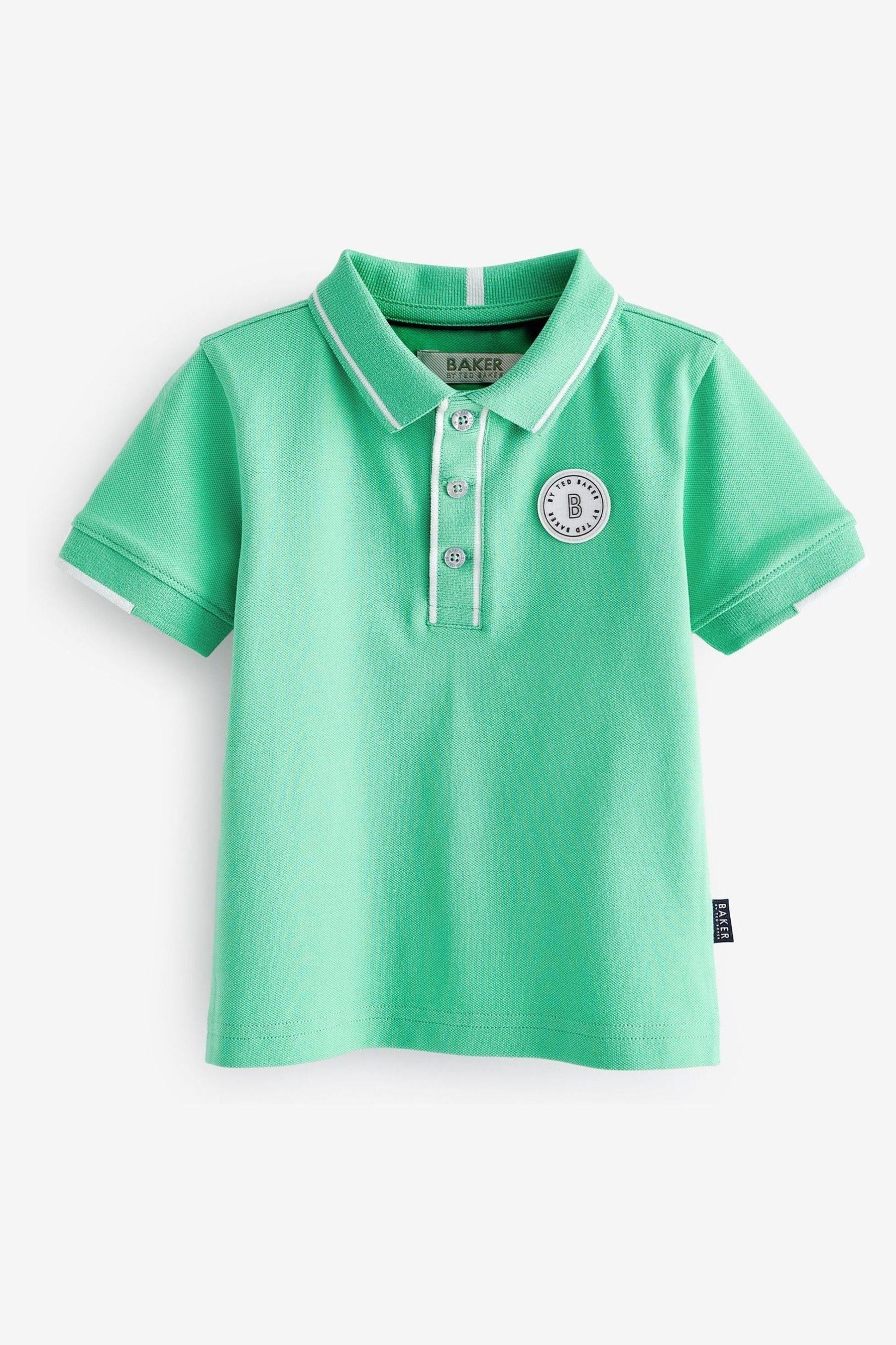 Green Baker by Ted Baker Pique Polo Shirt