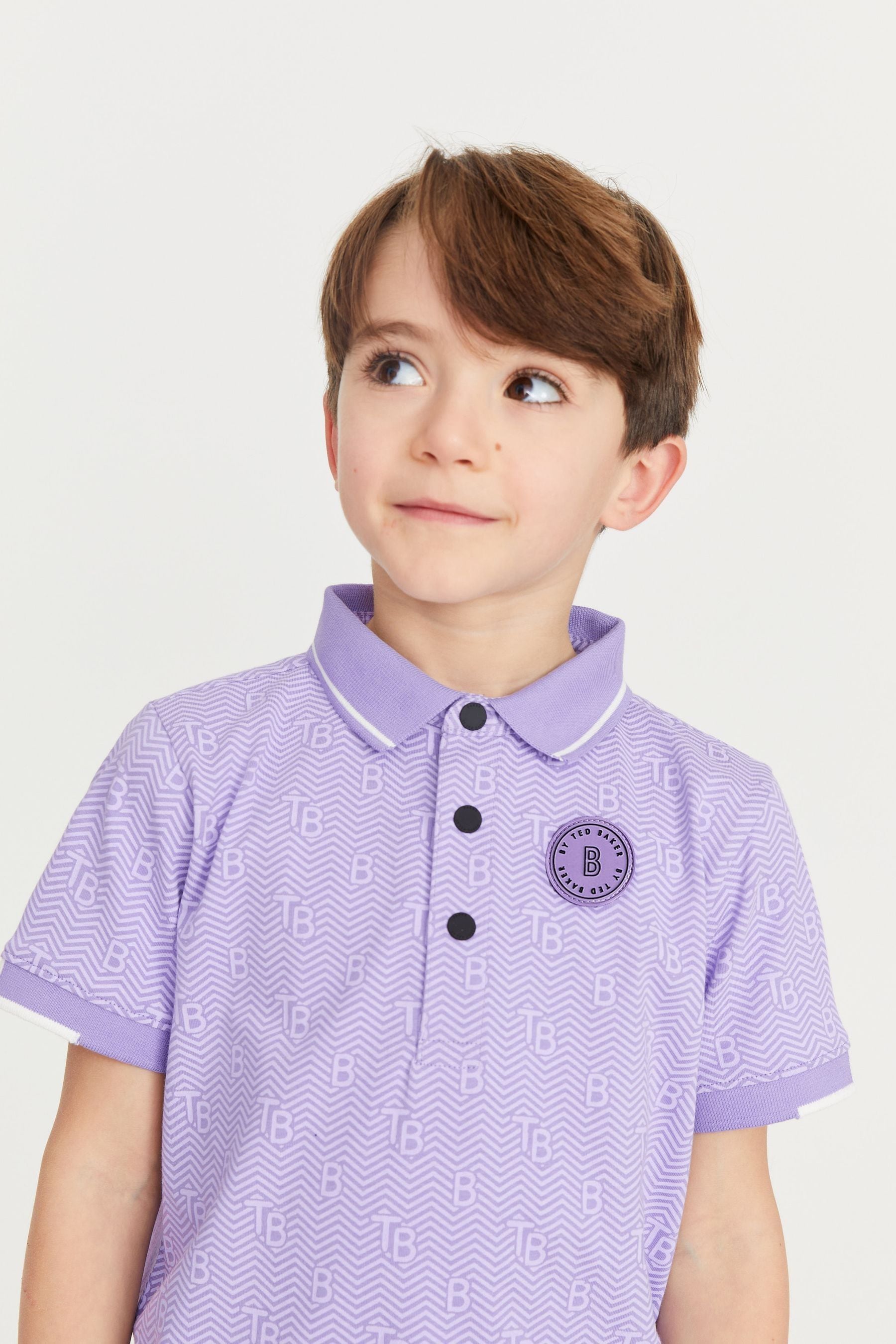 Purple Baker by Ted Baker Purple Polo Shirt