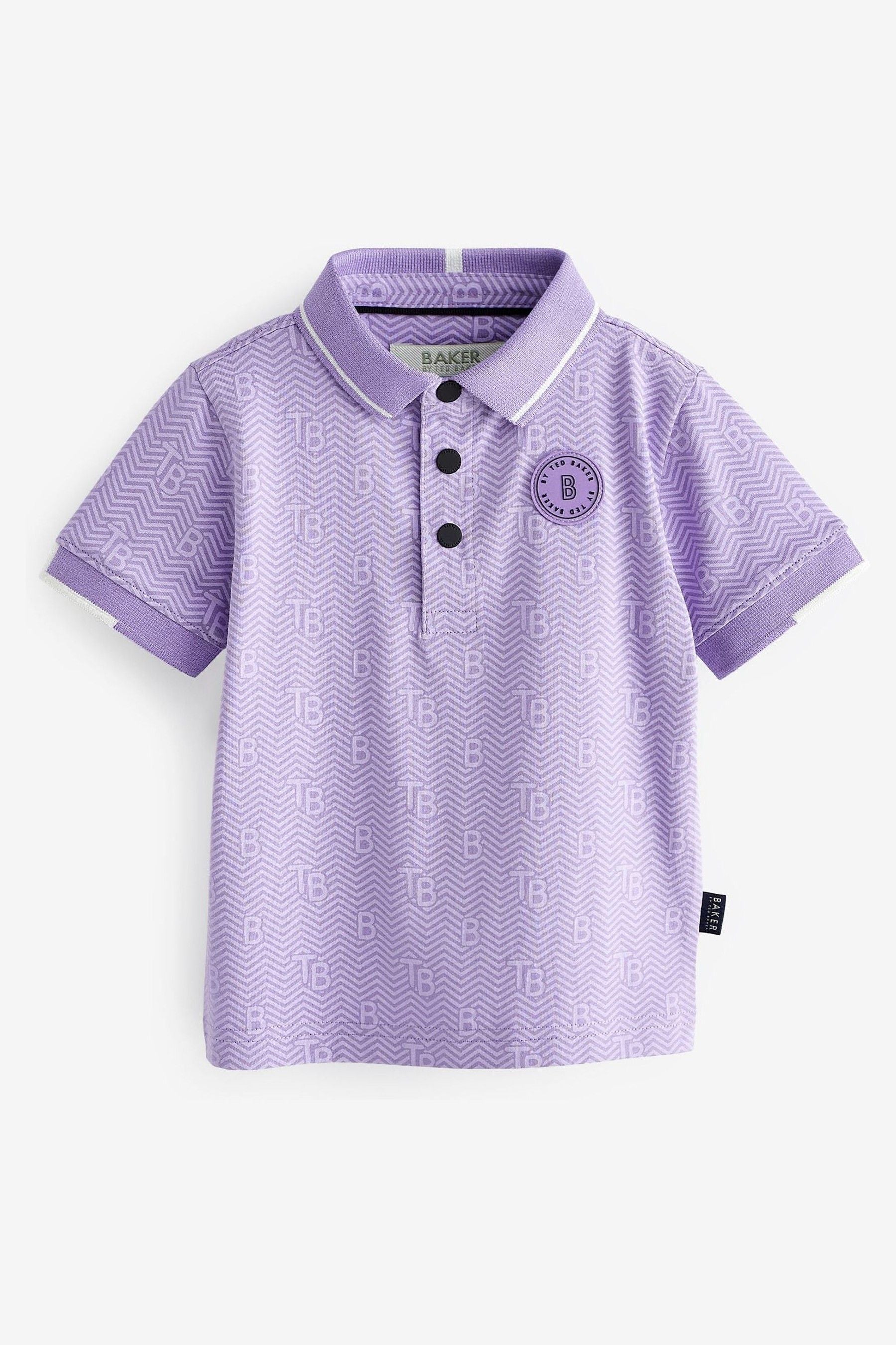 Purple Baker by Ted Baker Purple Polo Shirt