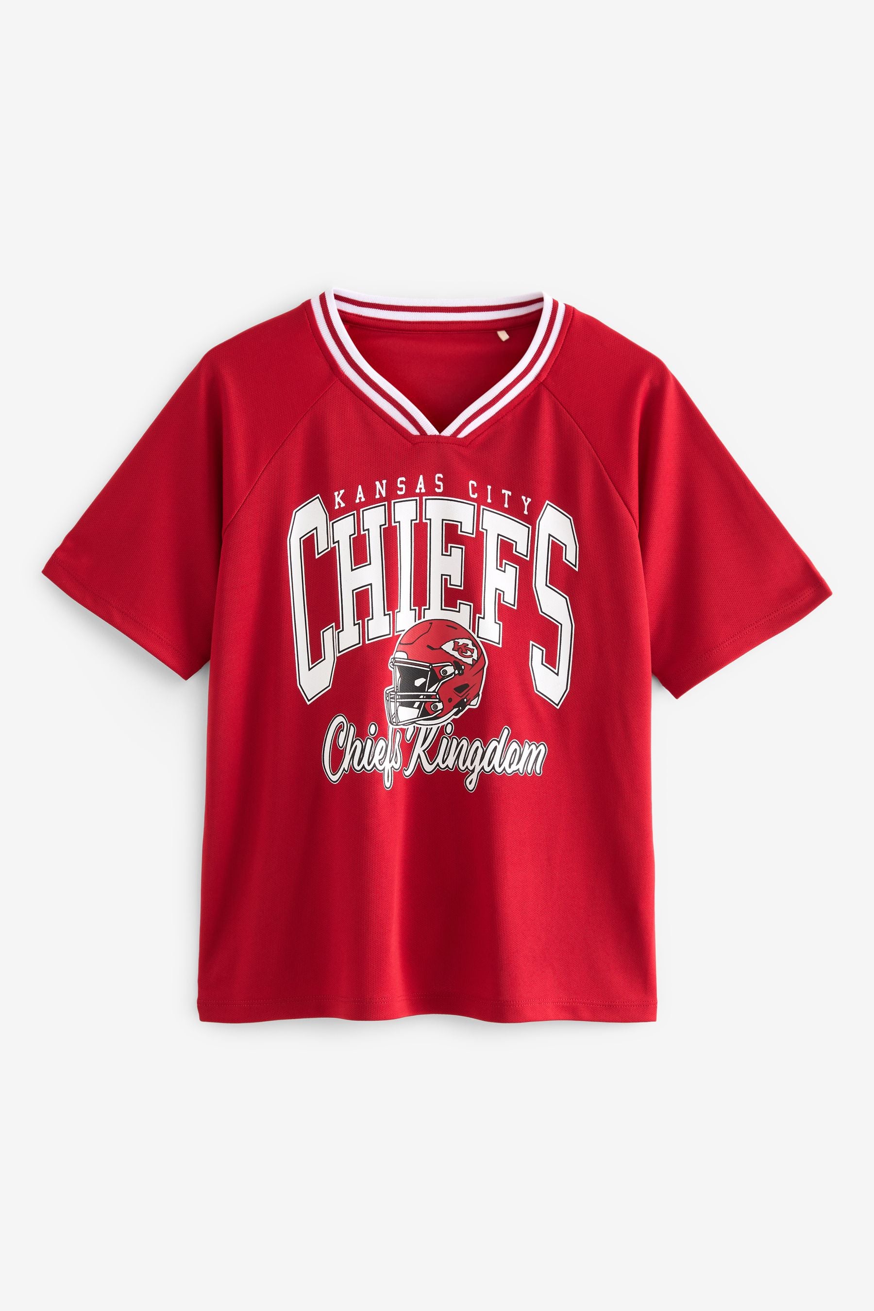 Red NFL Kansas City Chiefs Oversized License T-Shirt (3-16yrs)