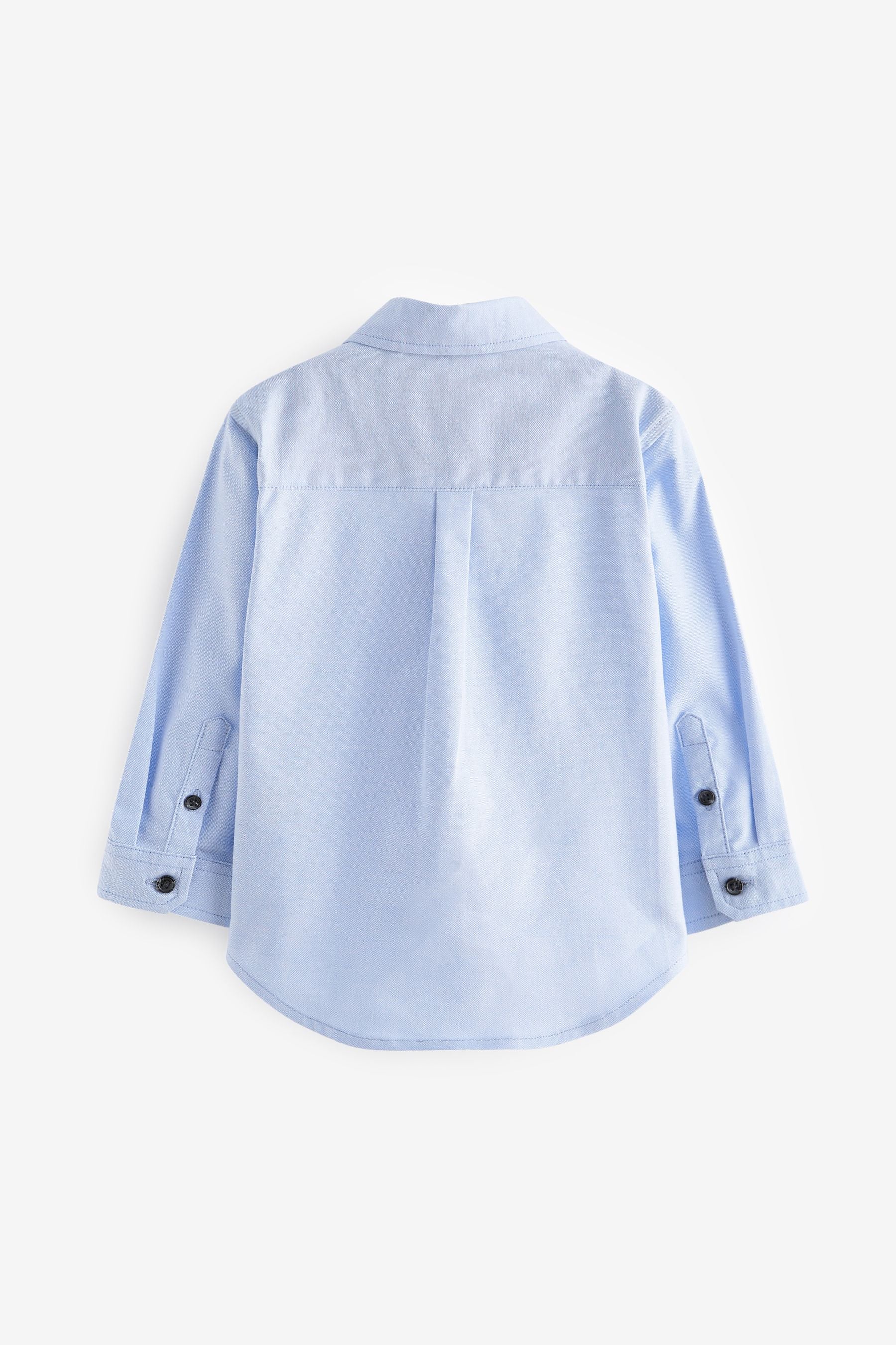 Blue Long Sleeve Oxford Shirt (3mths-7yrs)