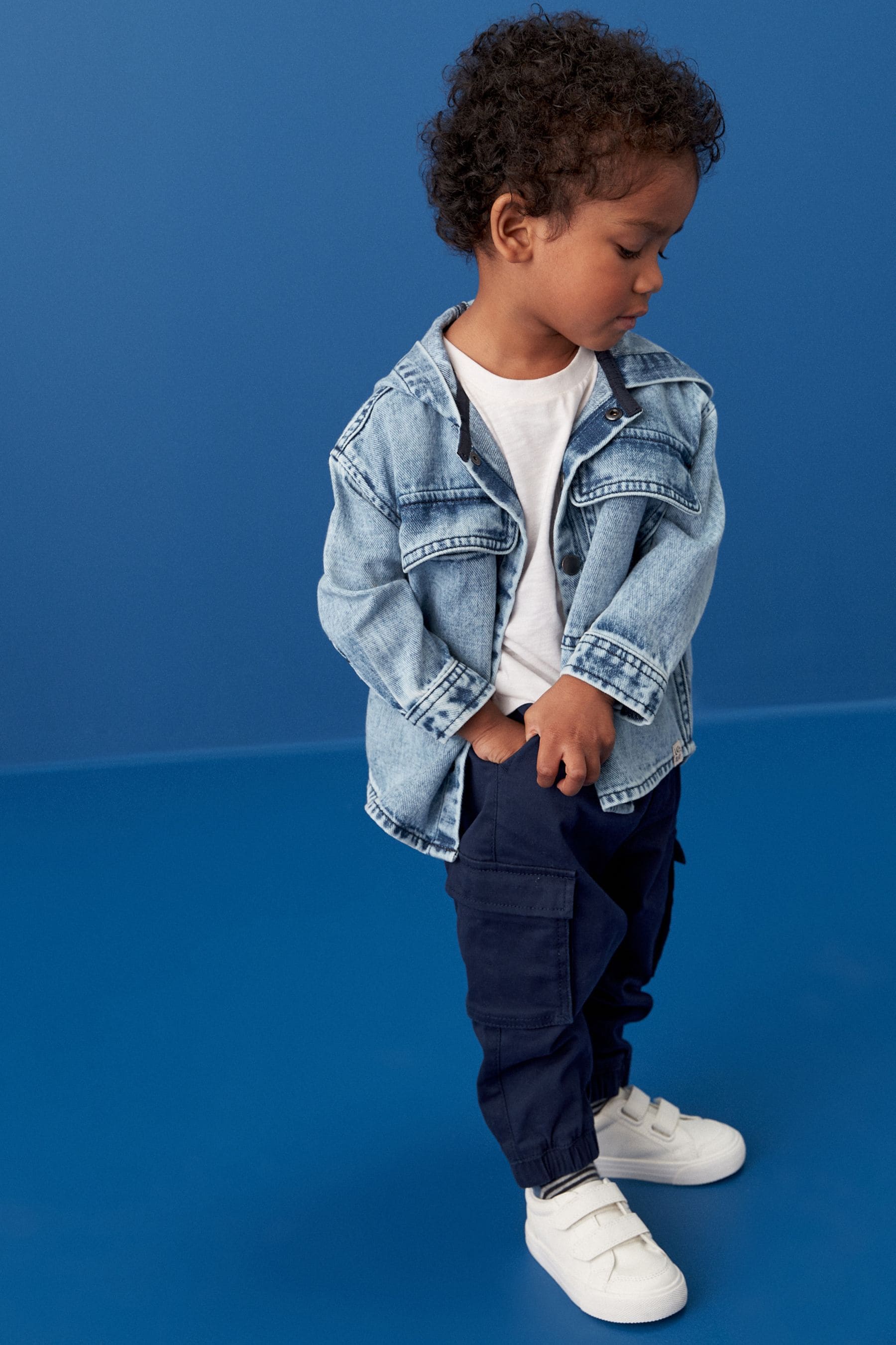 Blue Denim Shacket (3mths-7yrs)