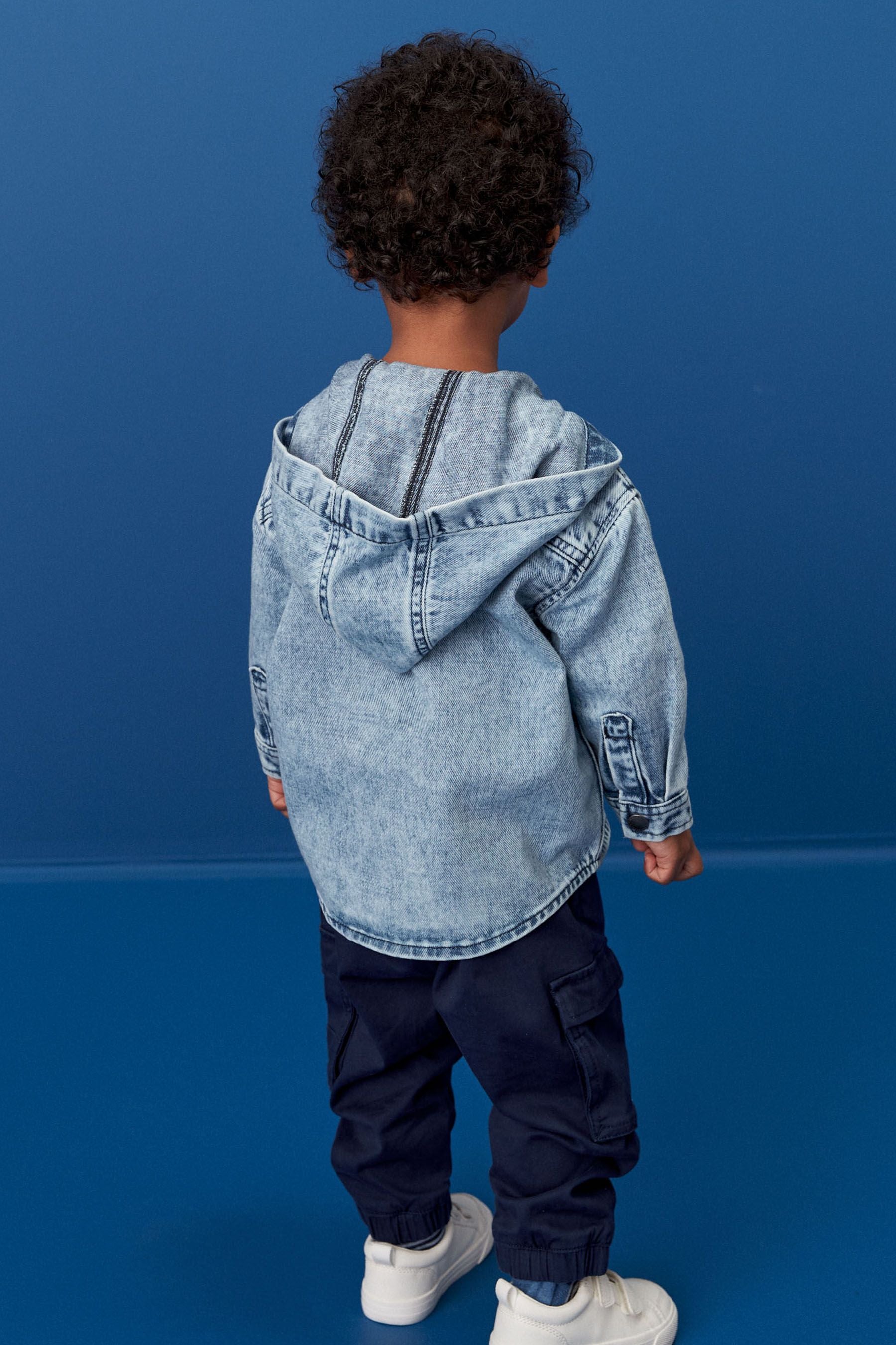 Blue Denim Shacket (3mths-7yrs)