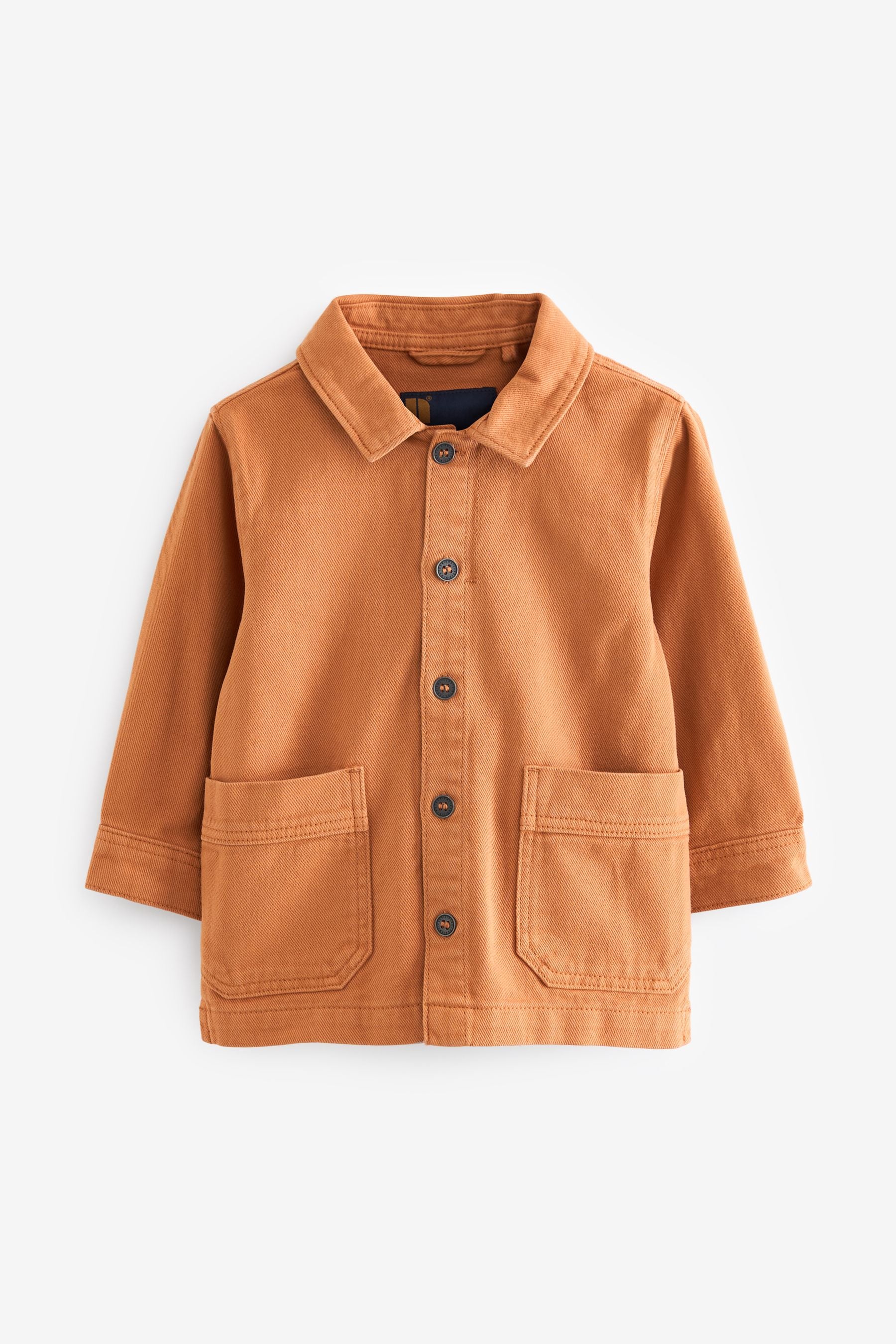 Orange Denim Shacket (3mths-7yrs)