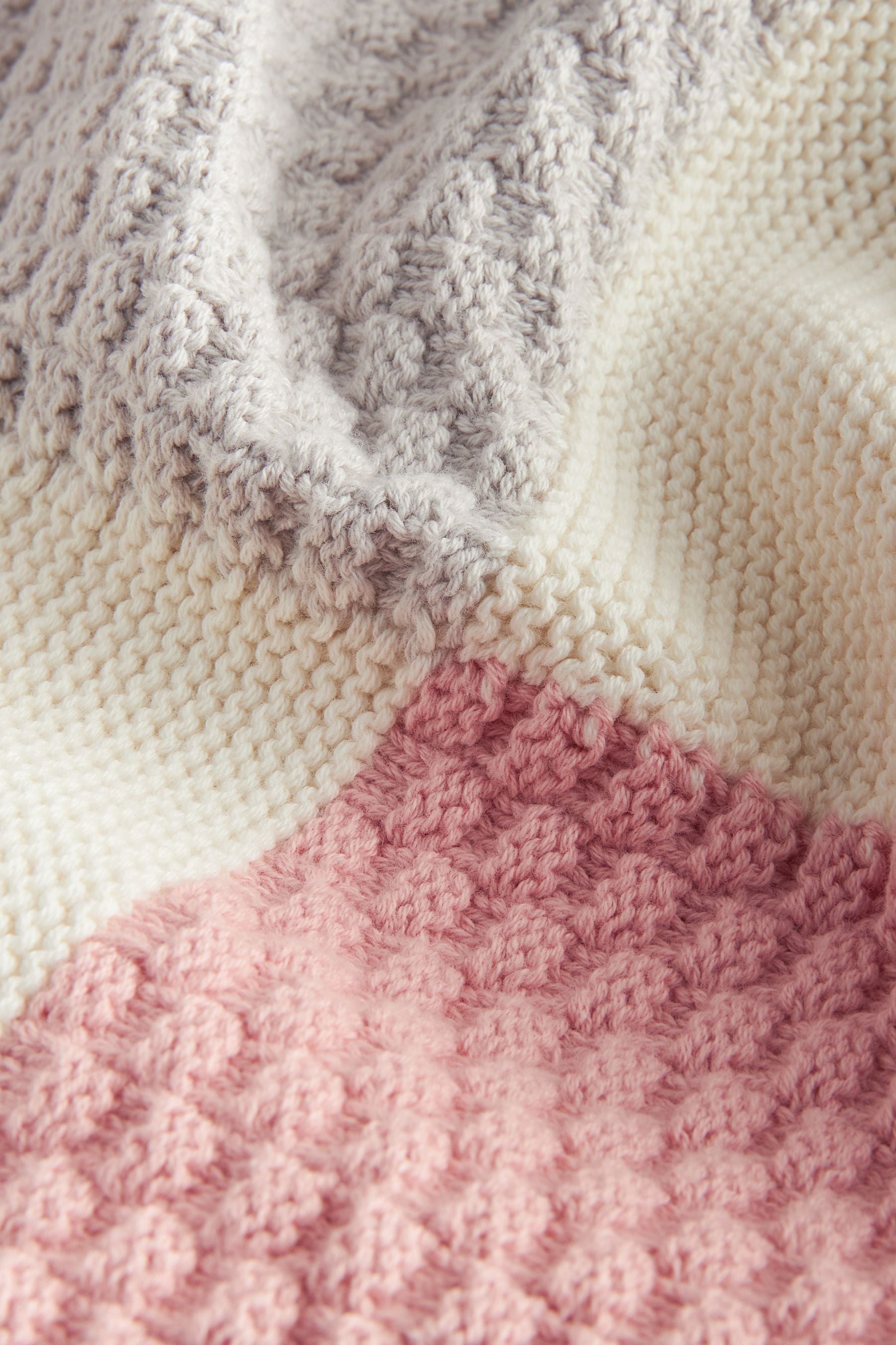 Pink Patchwork Baby Blanket