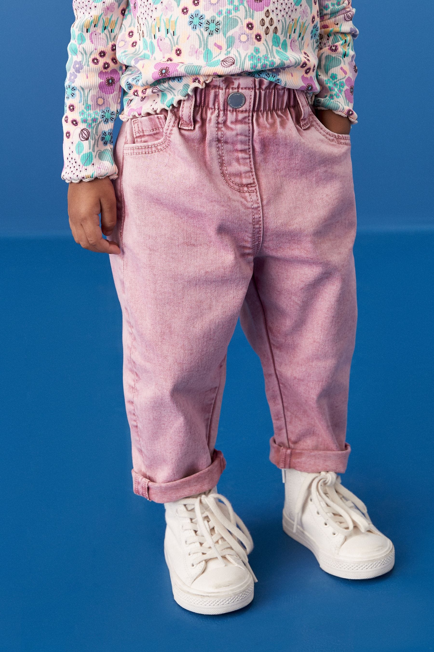 Pink Mom Jeans (3mths-7yrs)