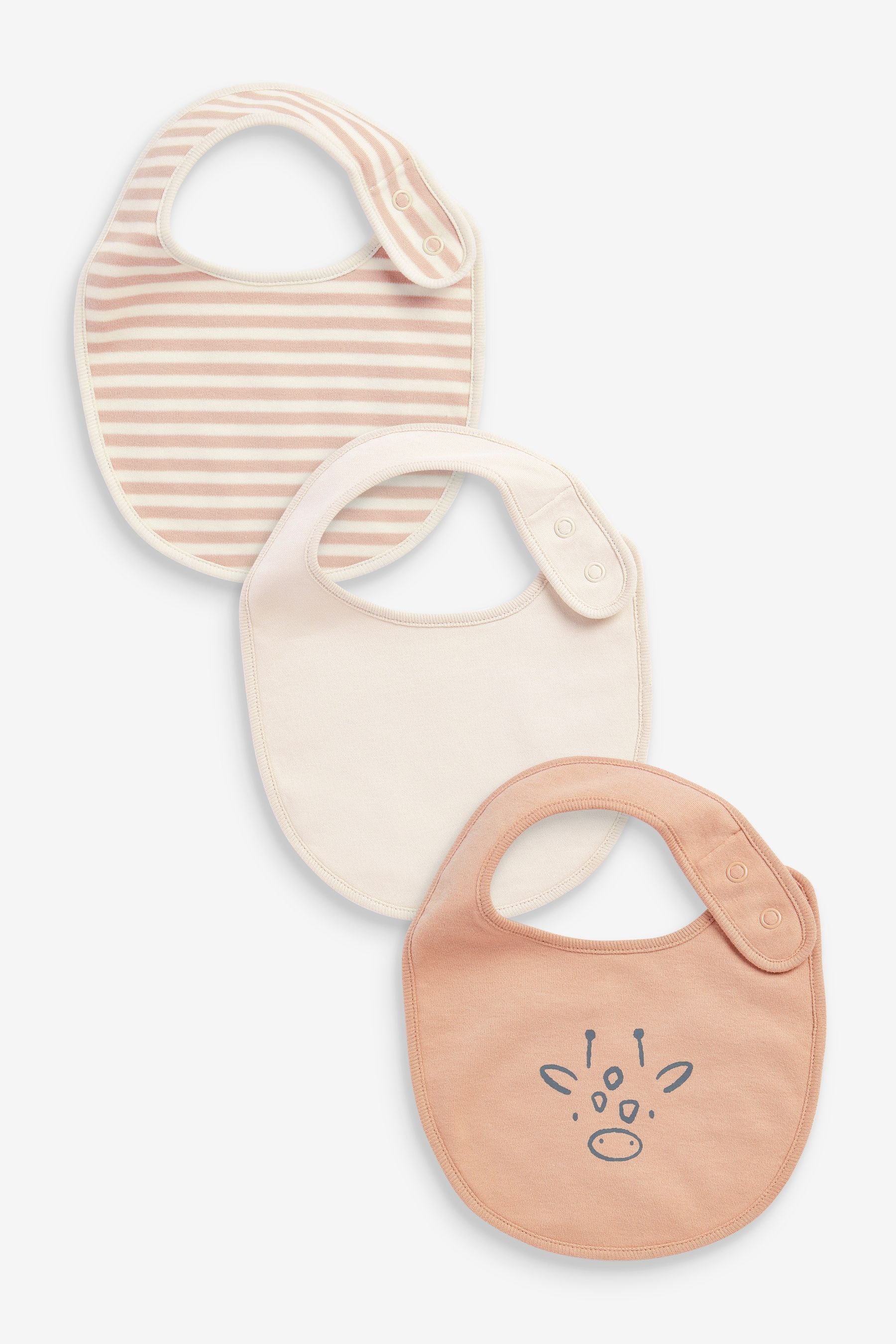 Neutral Baby Bib 3 Pack