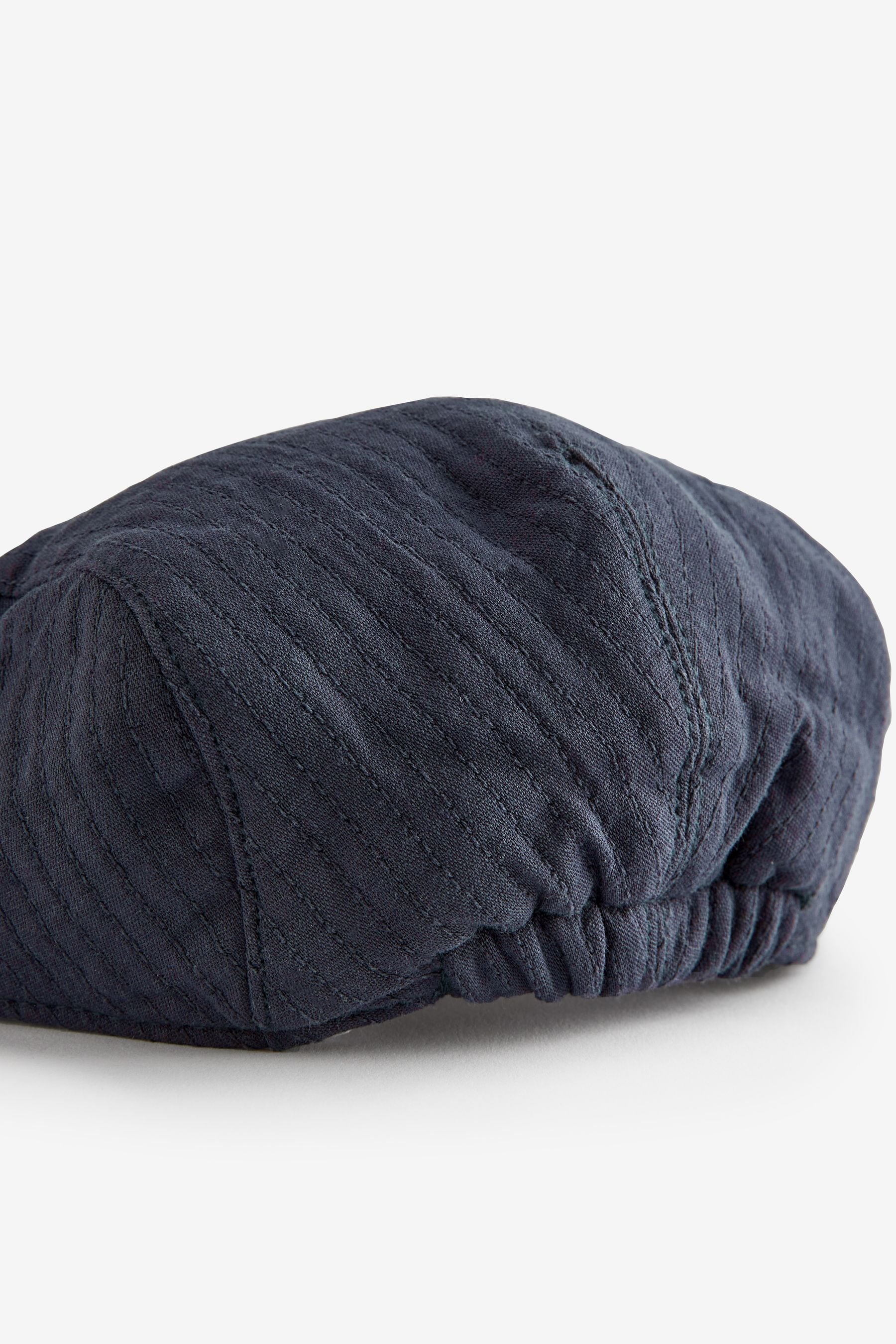 Navy Blue Baby Flat Cap (0mths-2yrs)