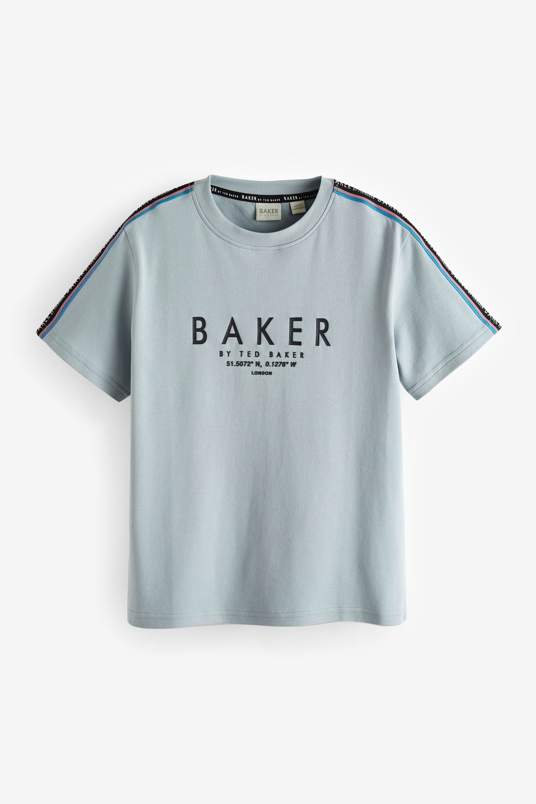 Baker by Ted Baker Blue Tape Detail T-Shirt