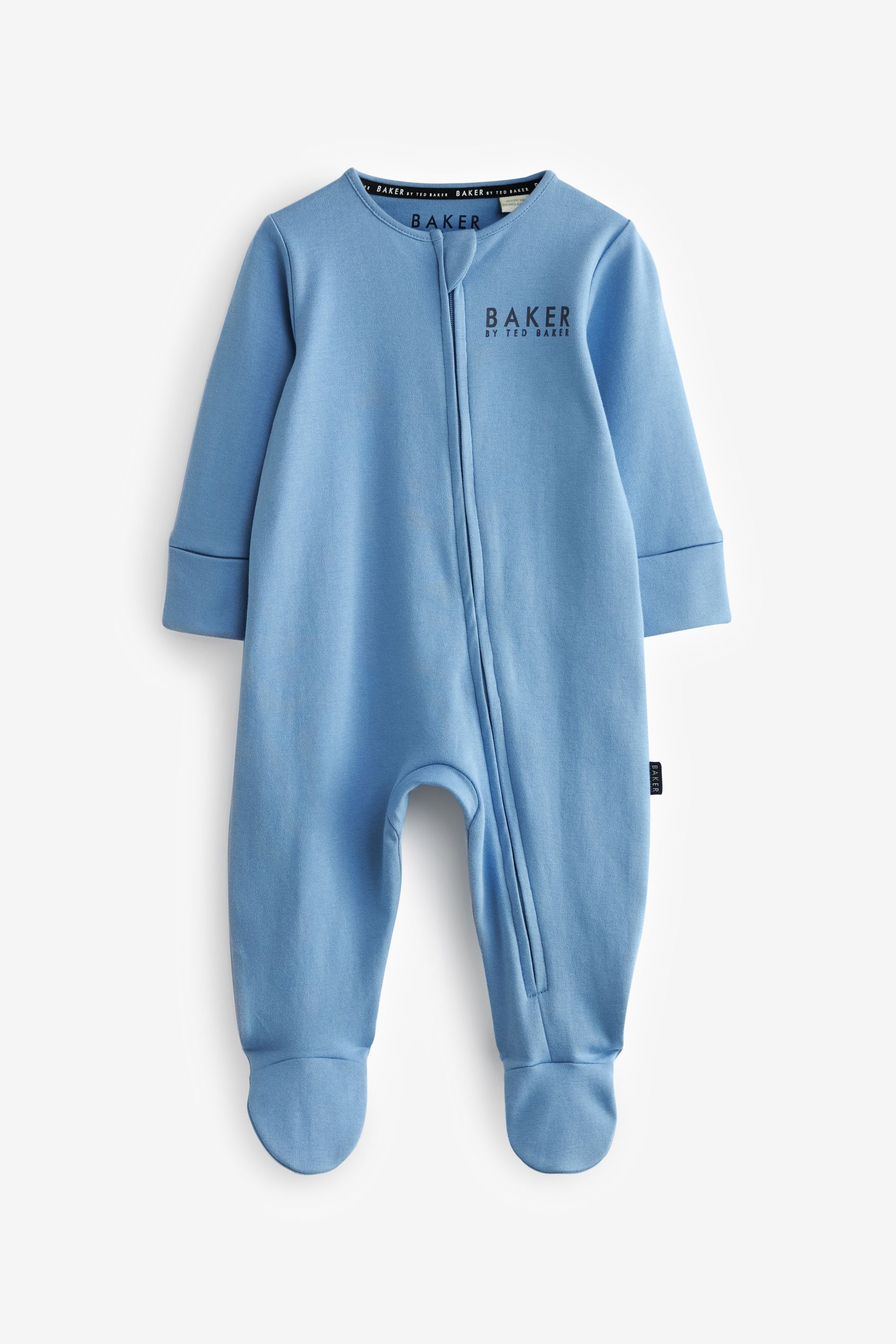 Blue/Green/White Baker by Ted Baker Sleepsuit 3 Pack