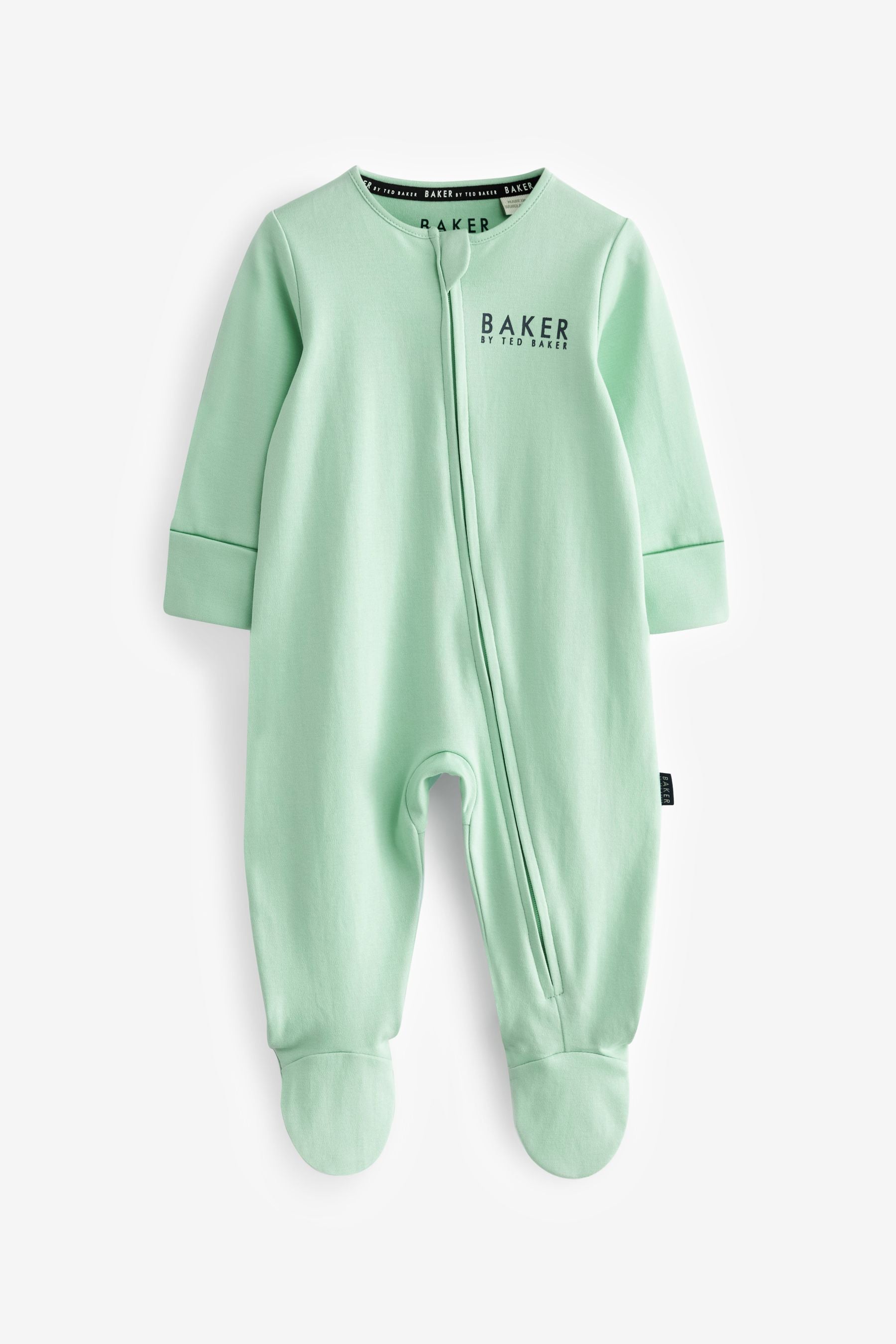 Blue/Green/White Baker by Ted Baker Sleepsuit 3 Pack