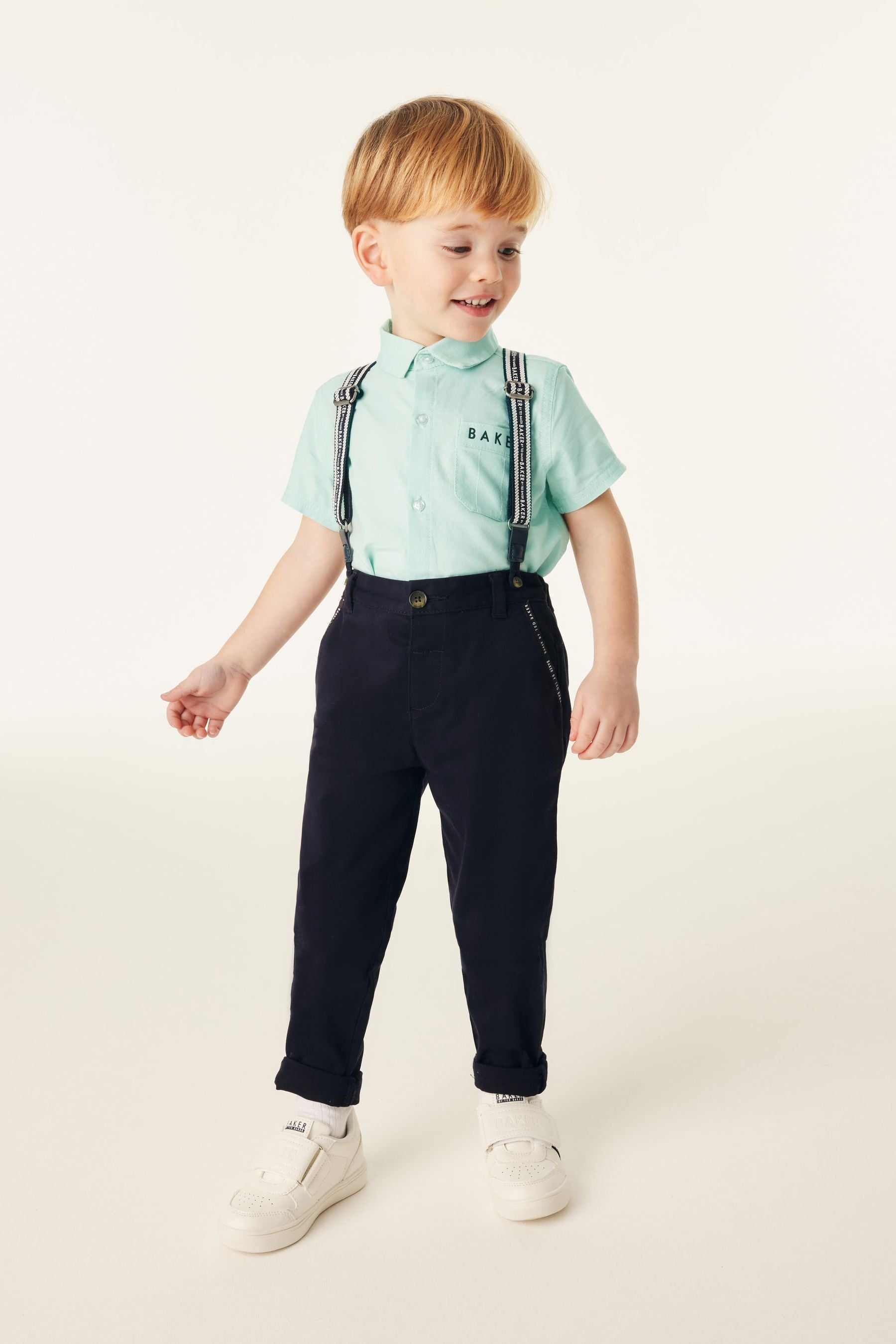 Green Baker by Ted Baker Shirt and Trousers Set