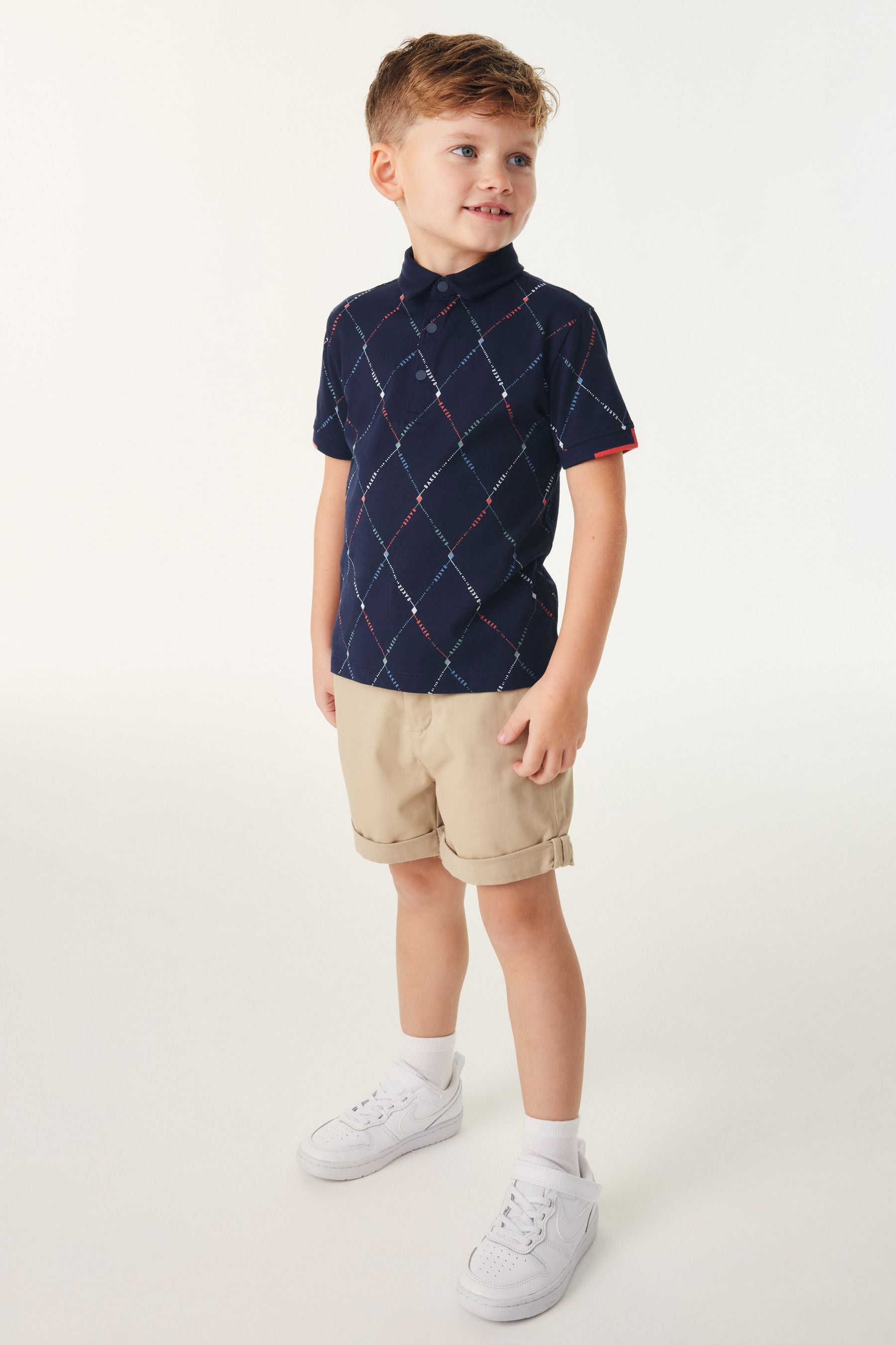 Baker by Ted Baker Printed Polo Shirt