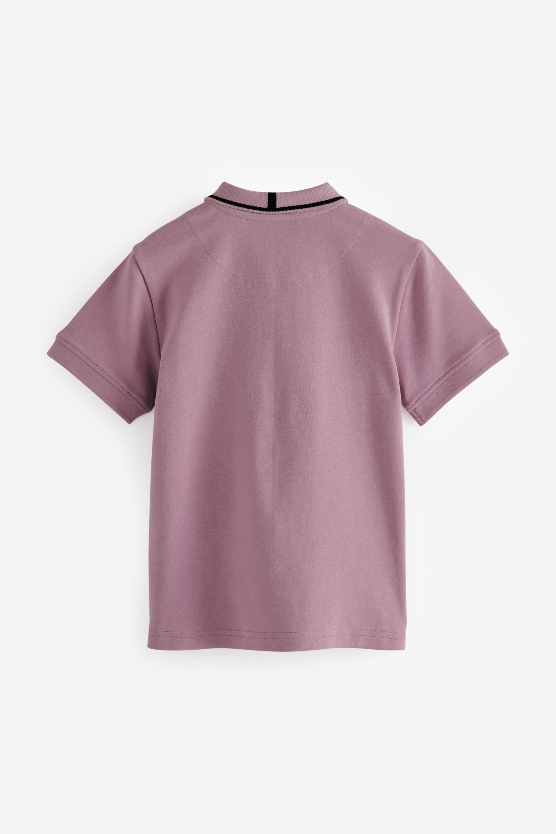 Pink Baker by Ted Baker Nylon Panel Polo Shirt