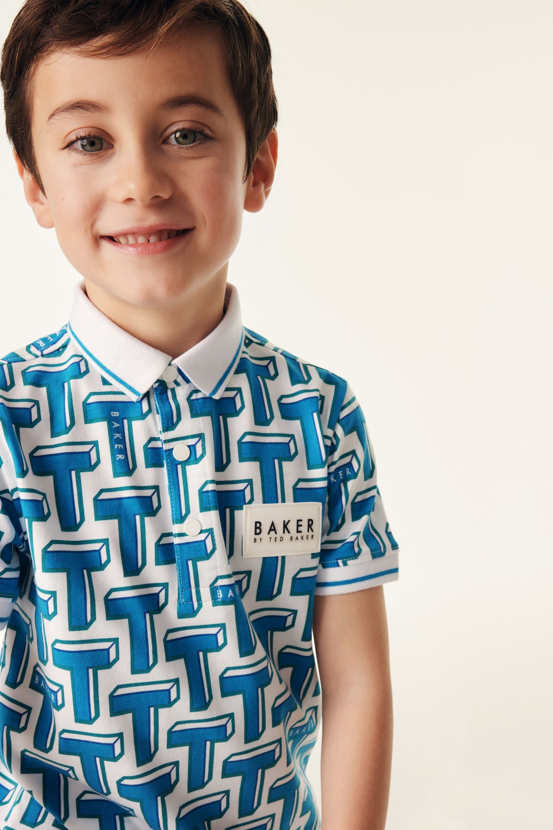 Baker by Ted Baker All Over Printed Polo Shirt