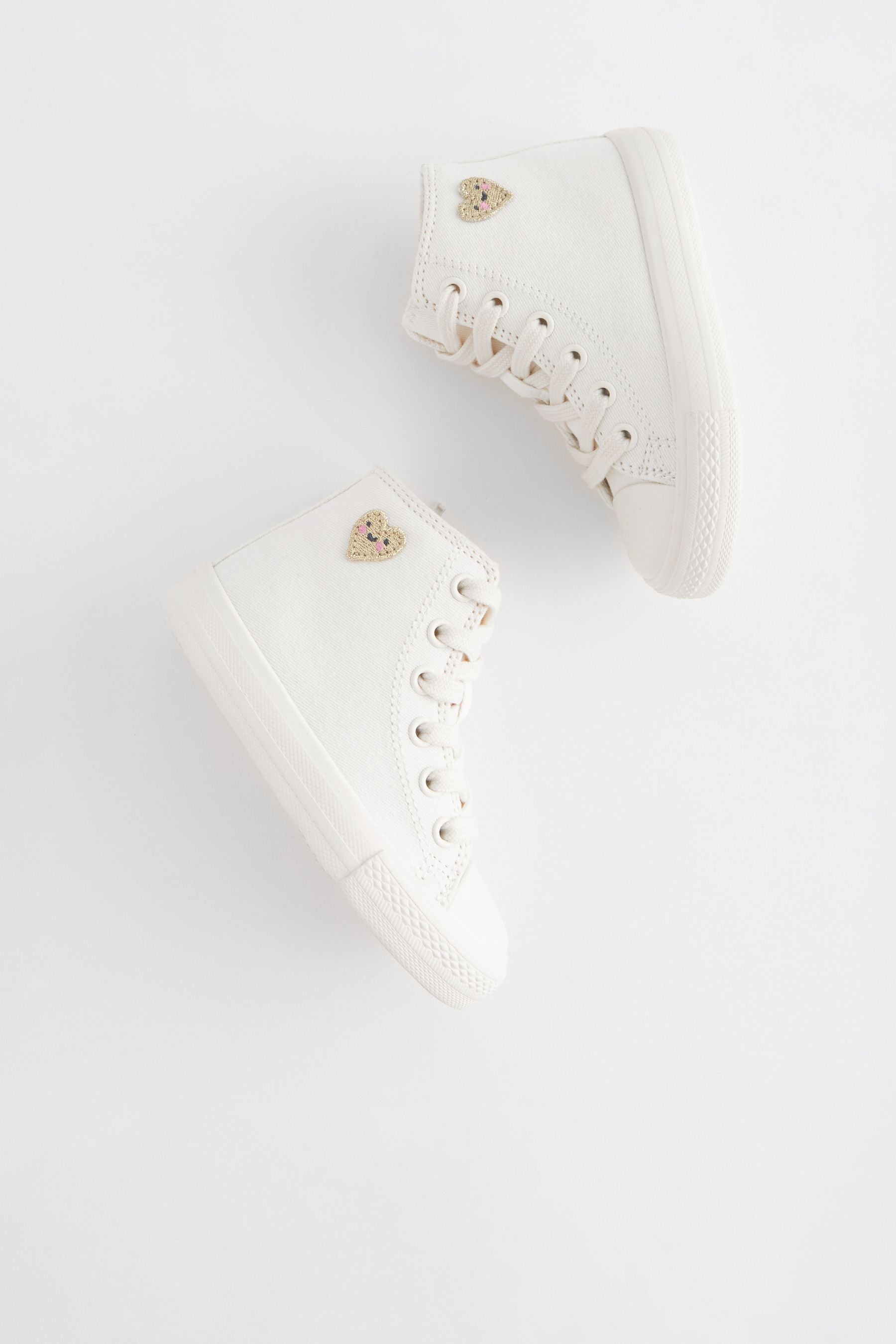 White High Top Trainers