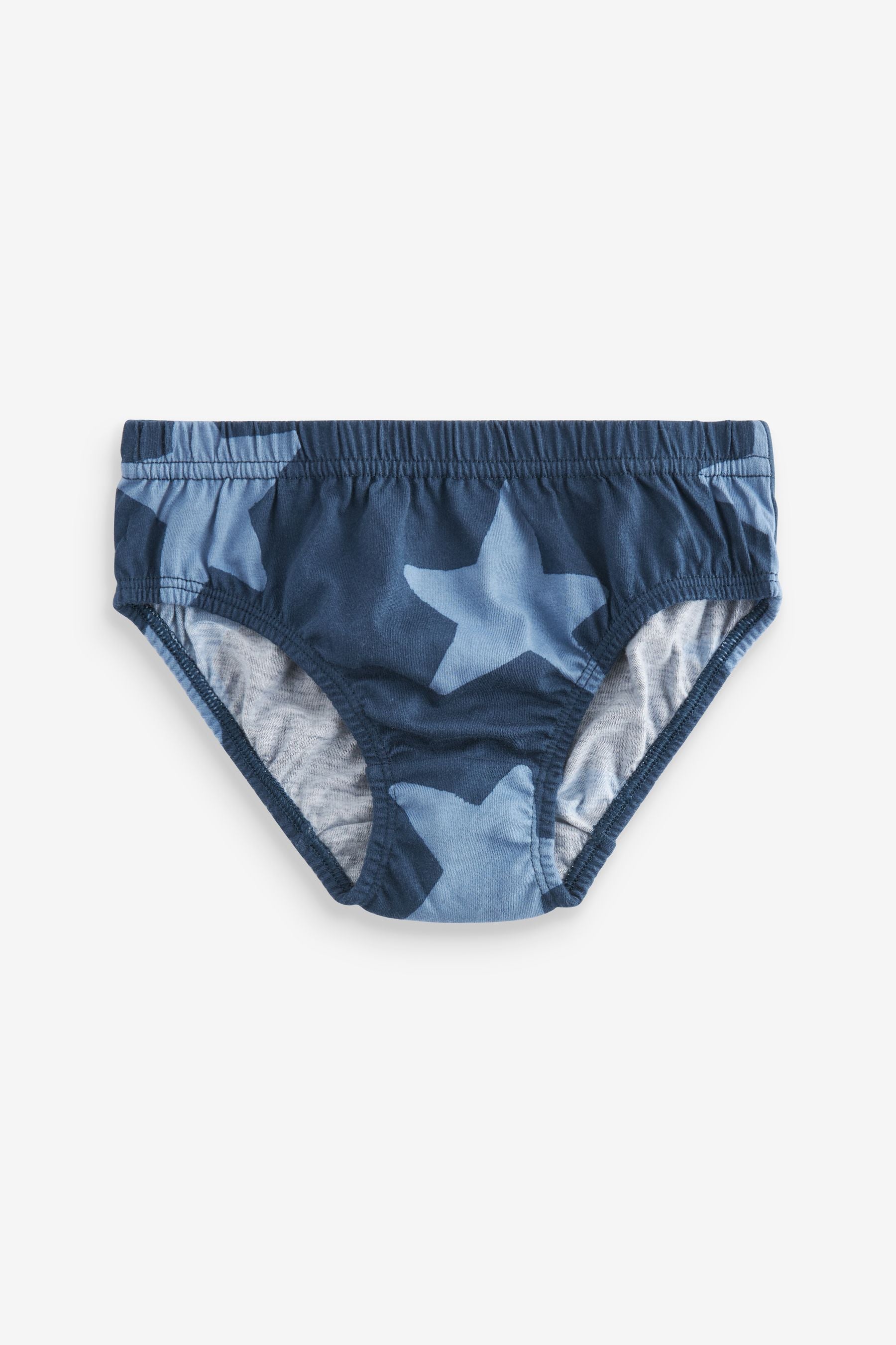 Blue Stars and Stripes Briefs 10 Pack (1.5-16yrs)