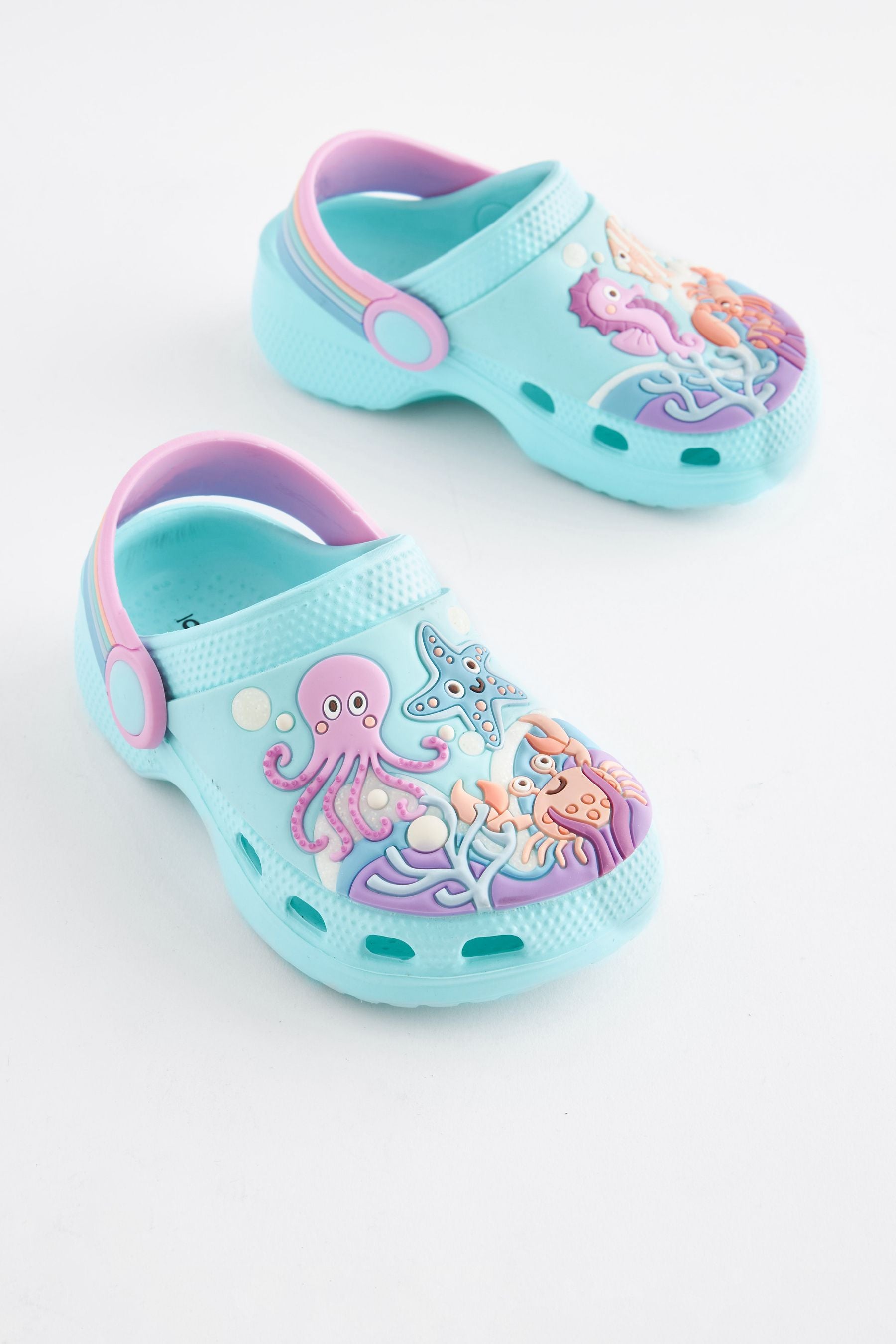 Blue Character Clogs