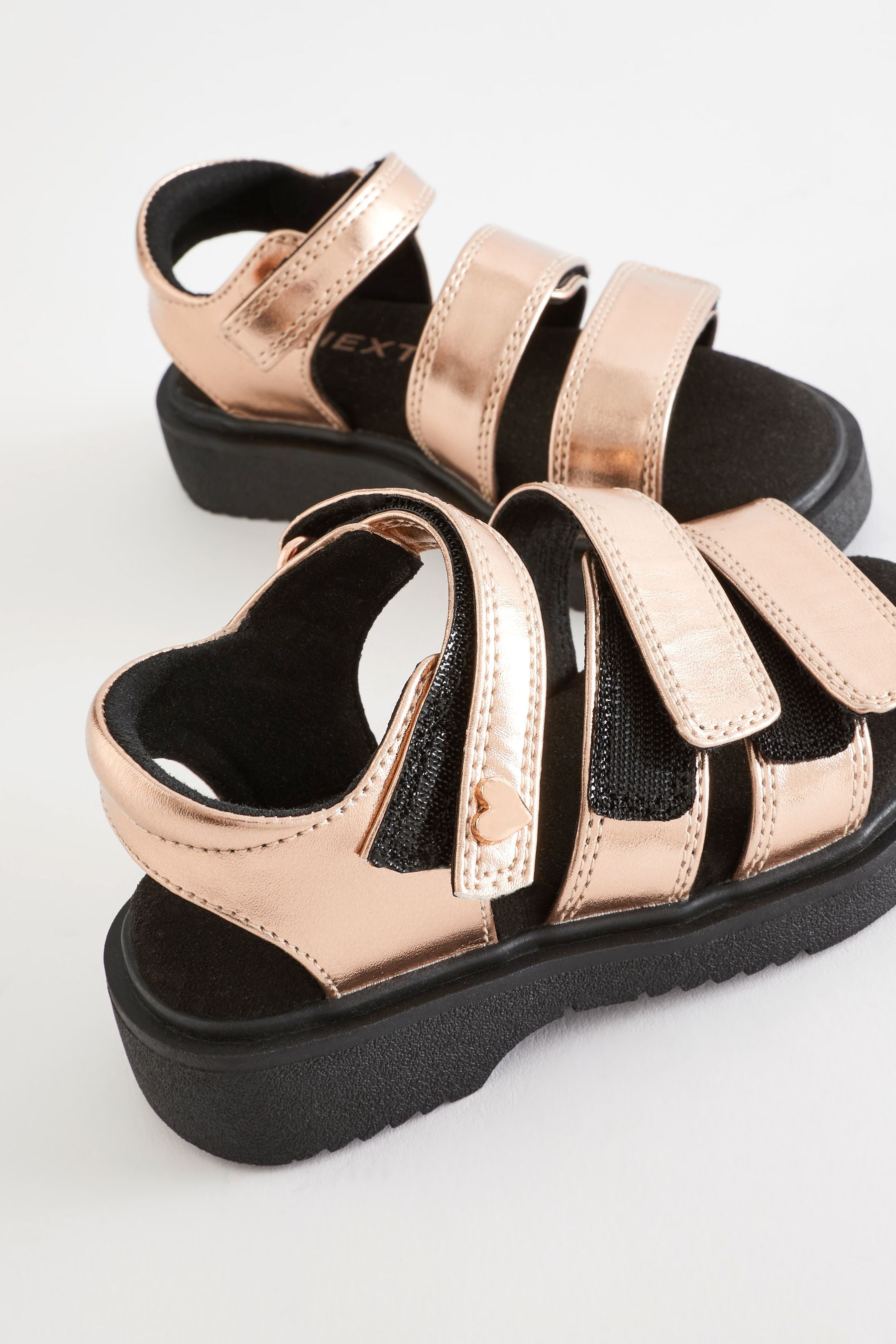 Rose Gold Chunky Sandals