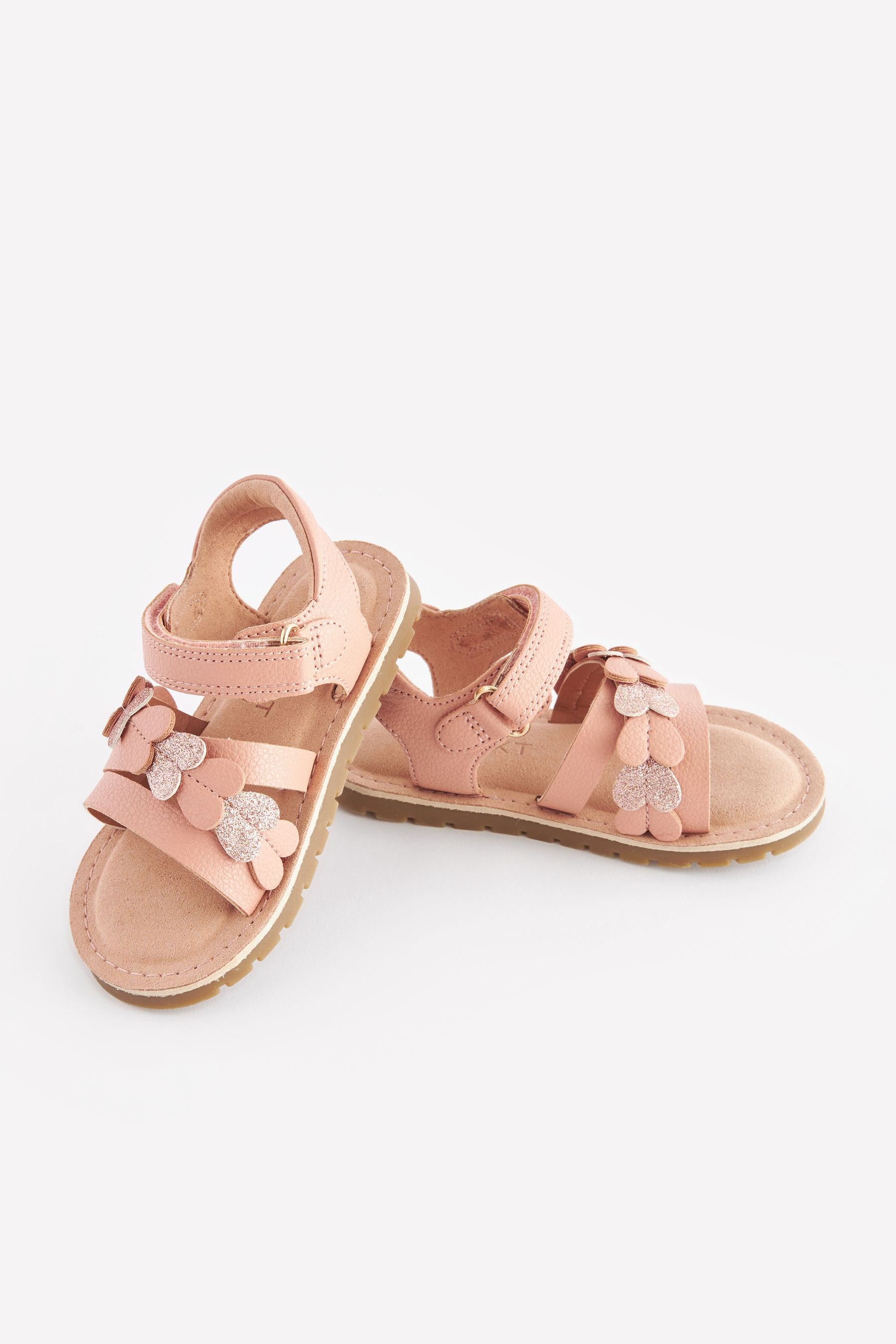 Pink Heart Sandals