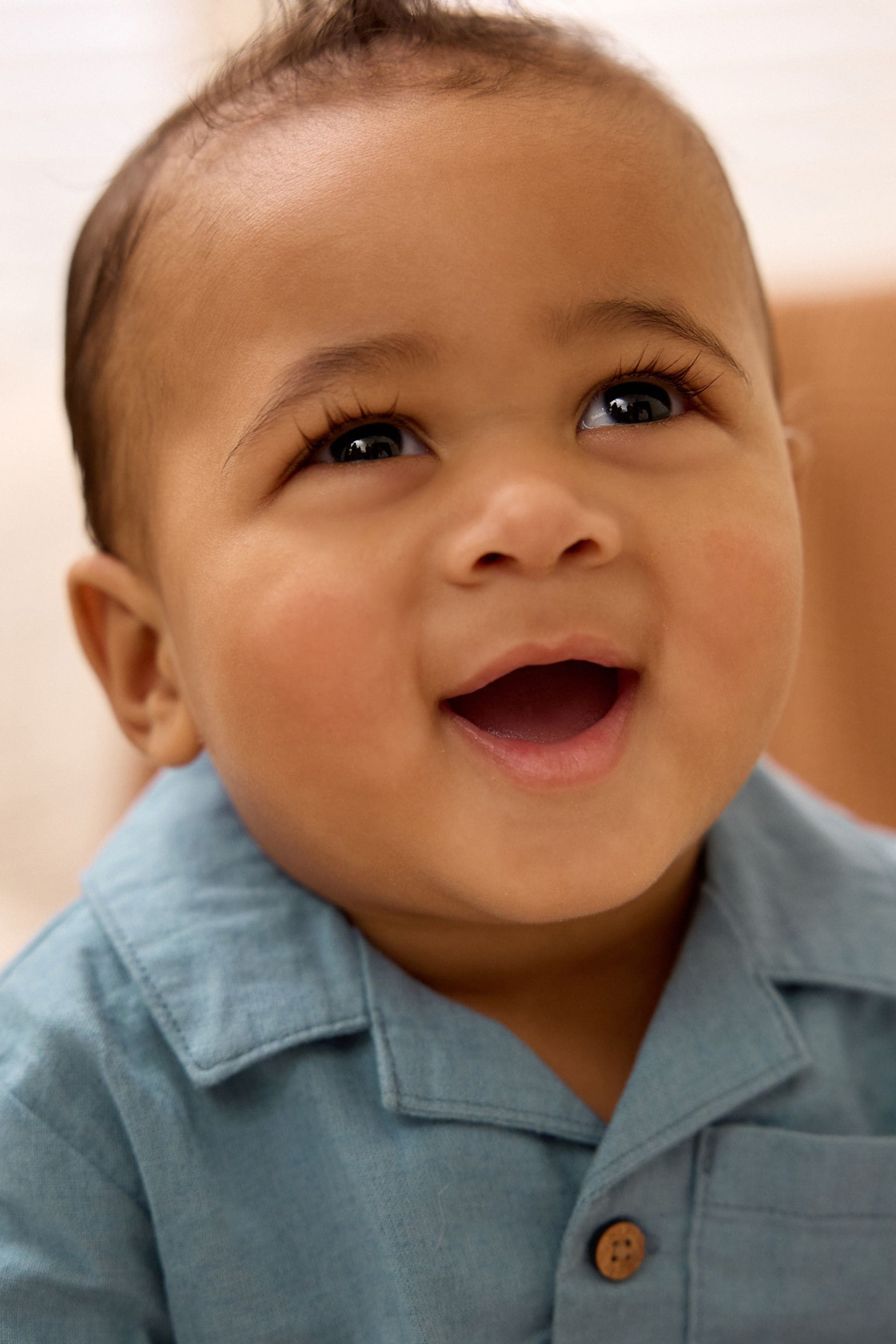 Blue Top And Shorts Set (0mths-2yrs)