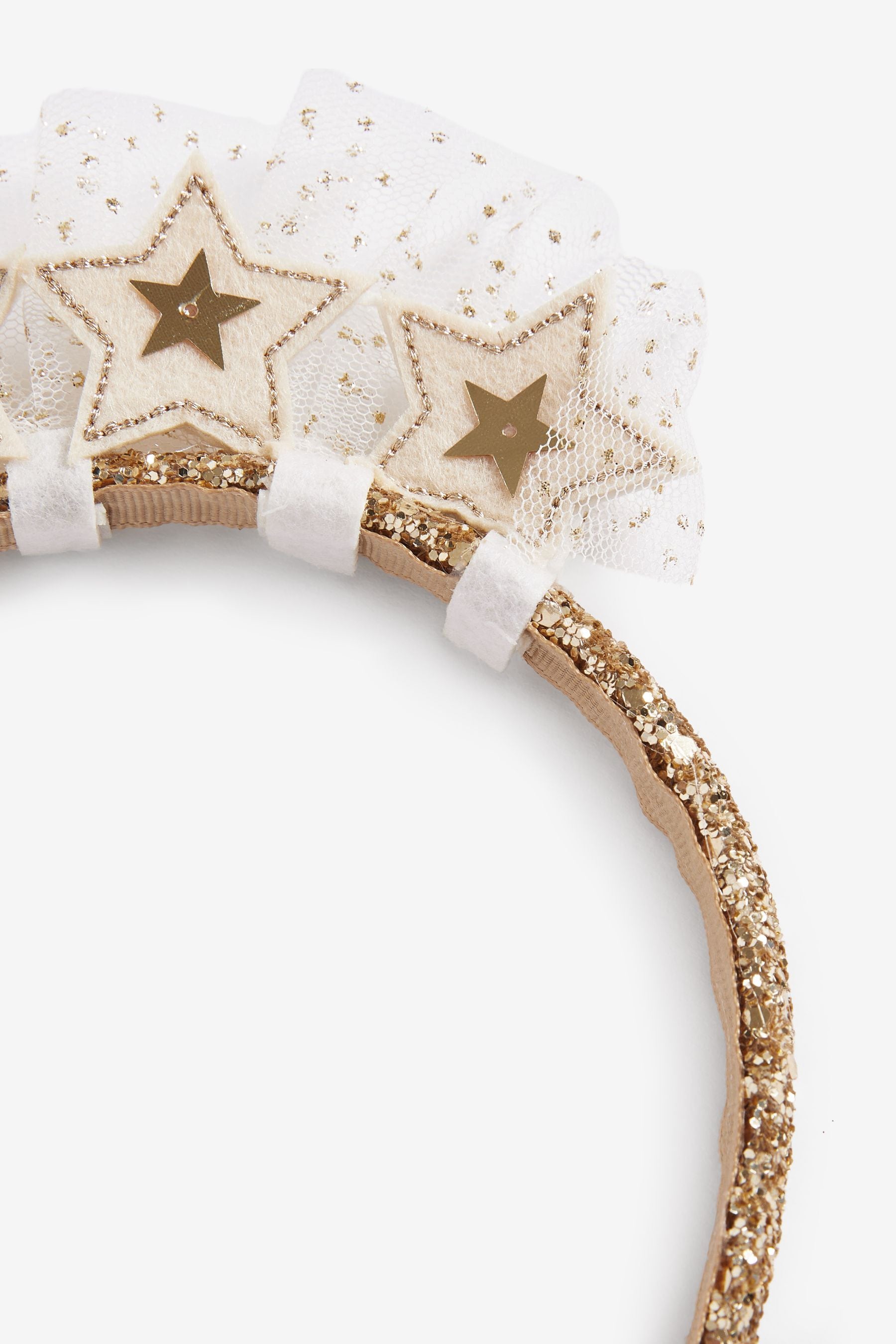 Gold Star Nativity Hairband