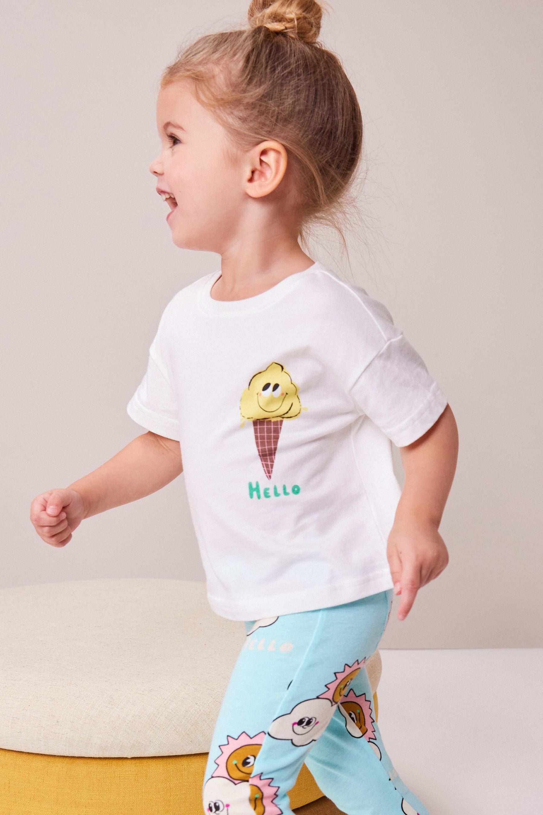 Multi Character Legging Pyjamas 3 Pack (9mths-8yrs)