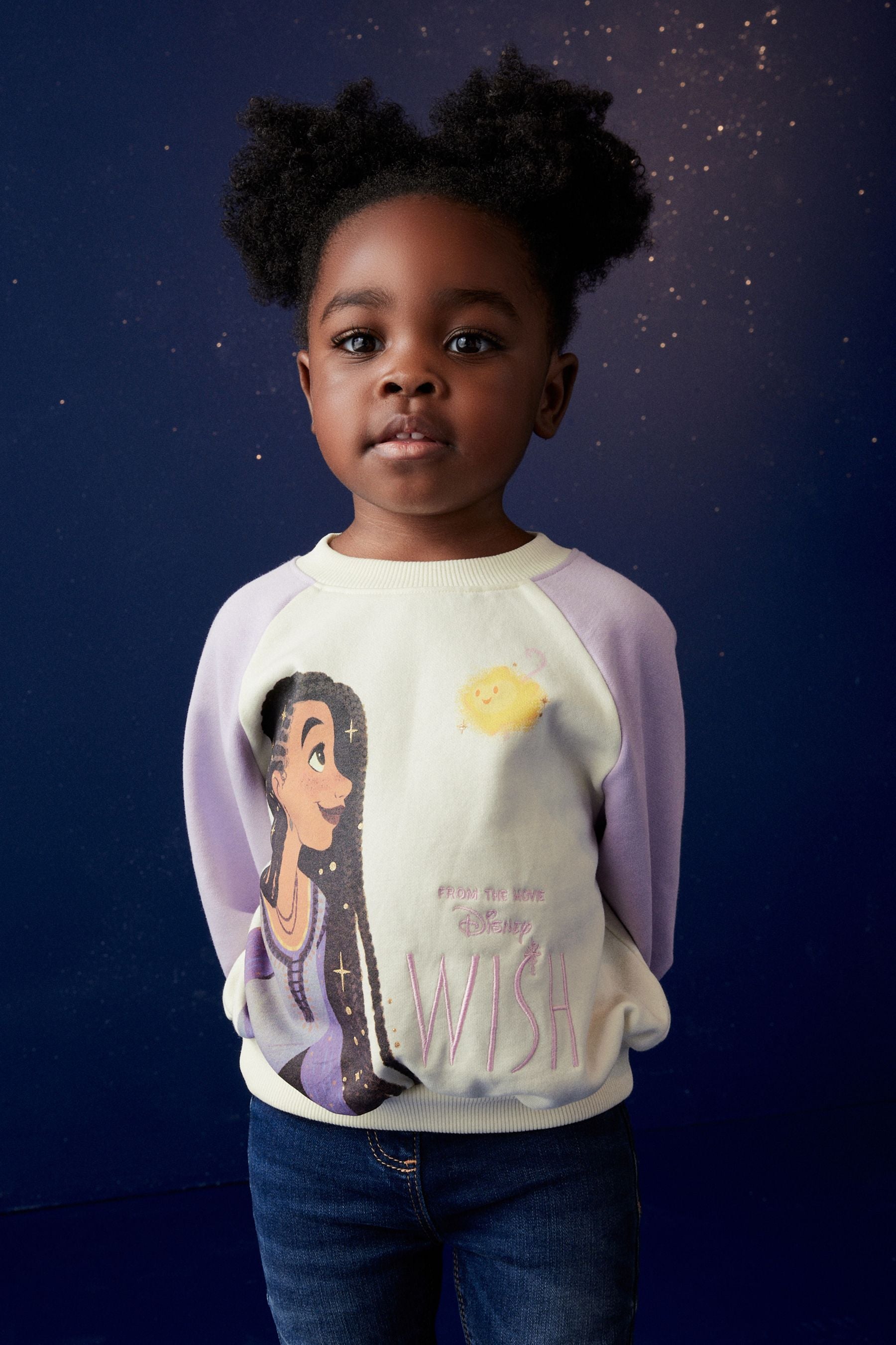 Wish Lilac Purple Disney Sweatshirt (3mths-7yrs)