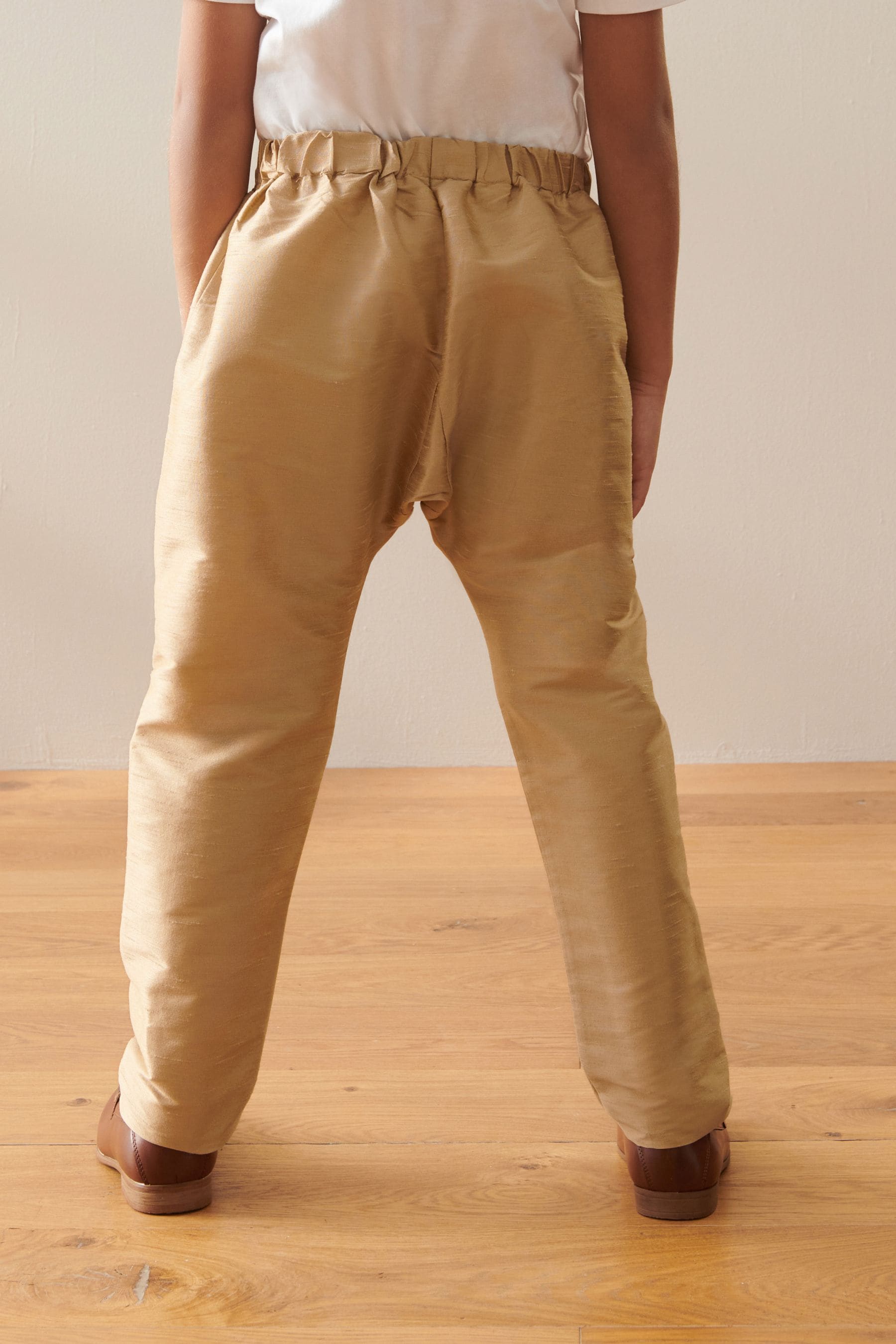 Gold Kurta Trousers (3mths-16yrs)