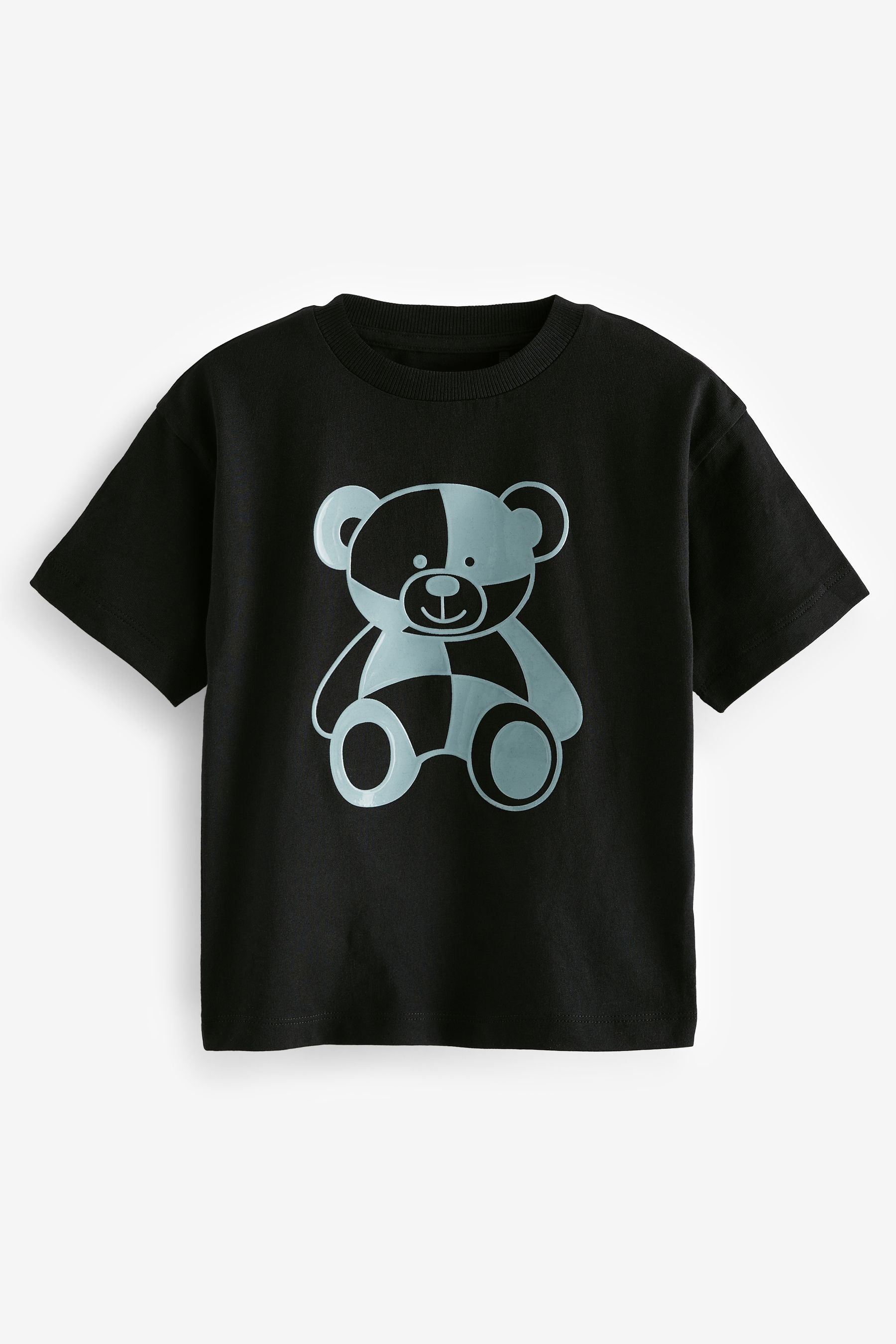 Blue/Black Short Sleeve Character T-Shirts 3 Pack (3mths-7yrs)