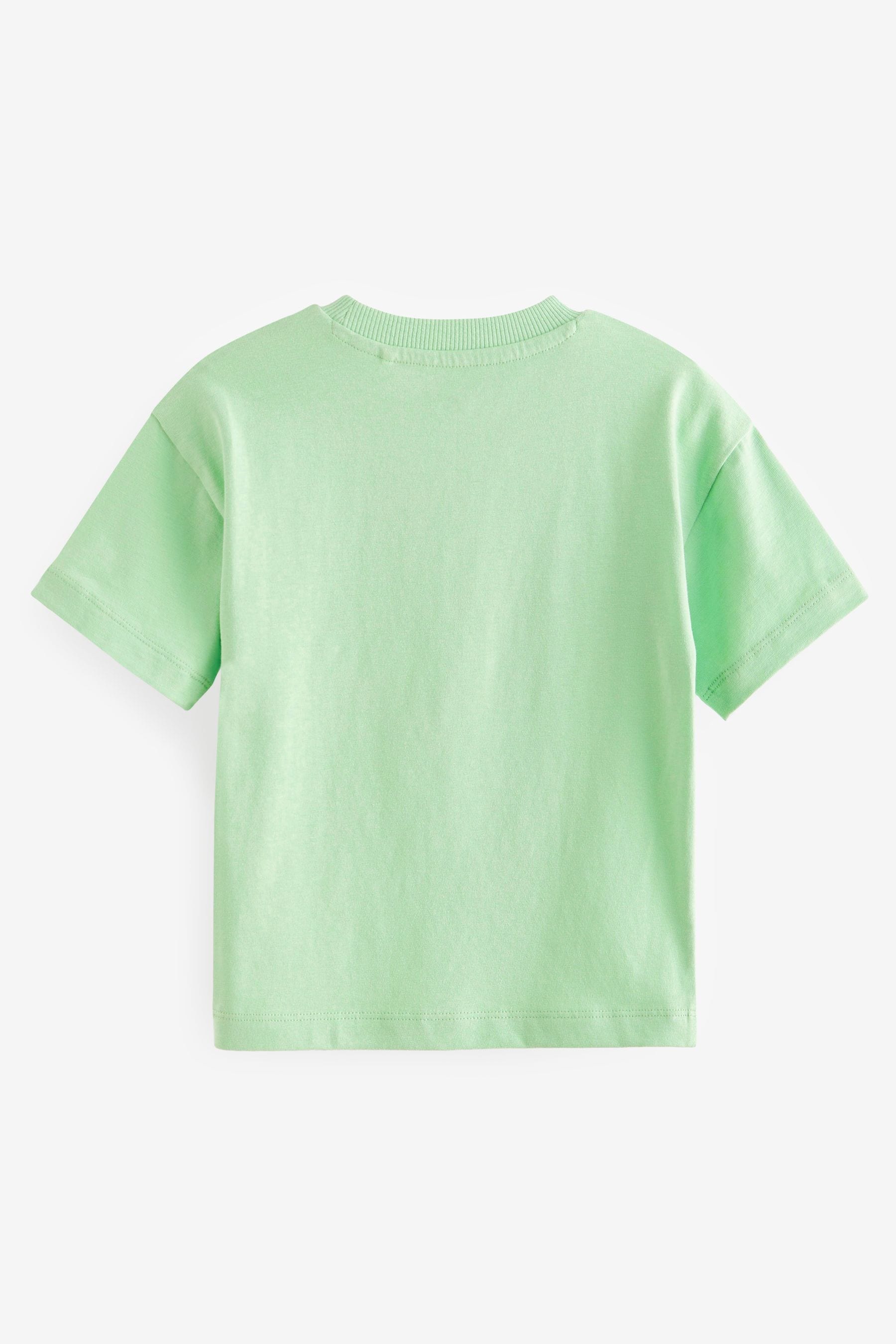 Green Frog Short Sleeve Character T-Shirt (3mths-7yrs)