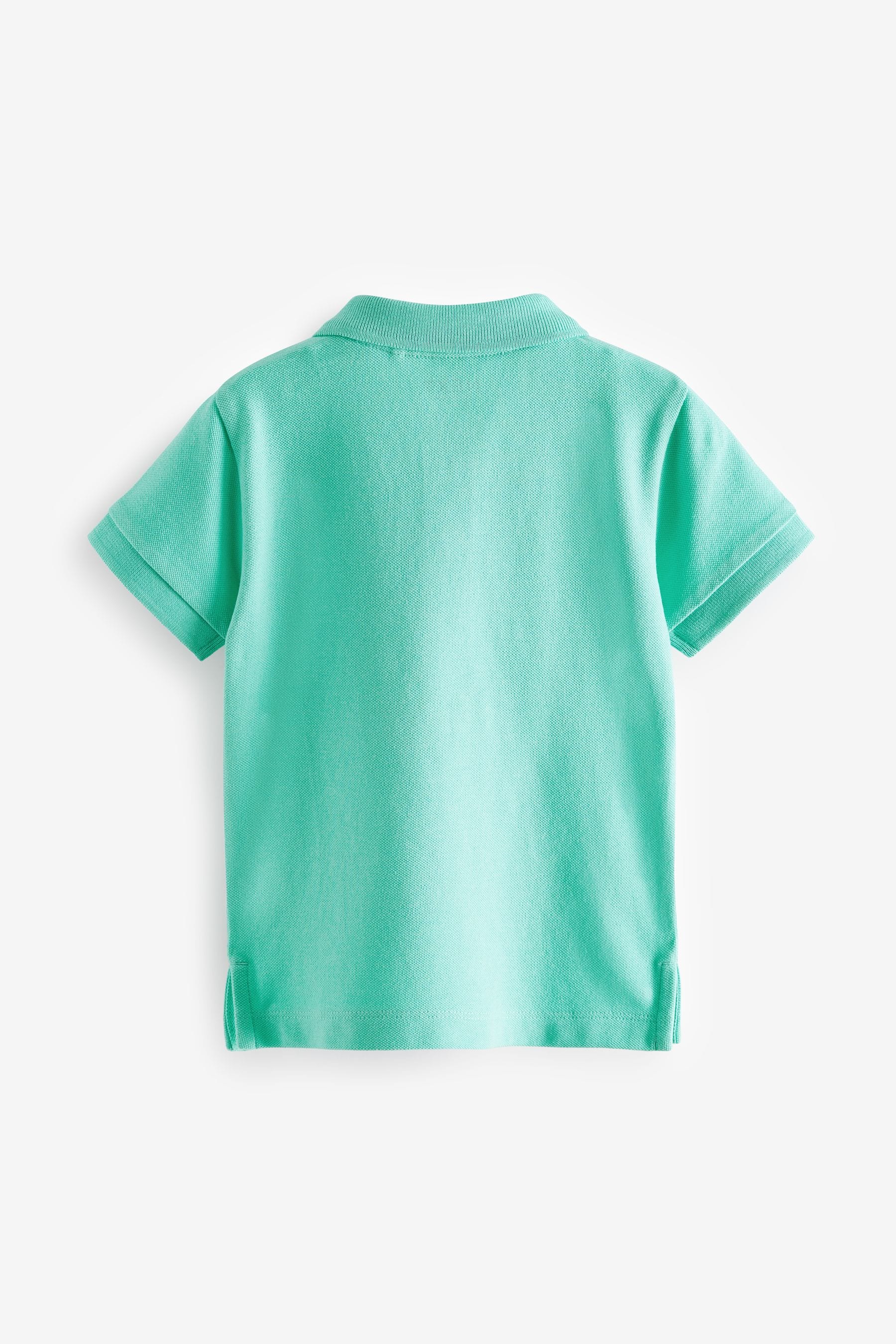 Green Short Sleeve Polo Shirt (3mths-7yrs)