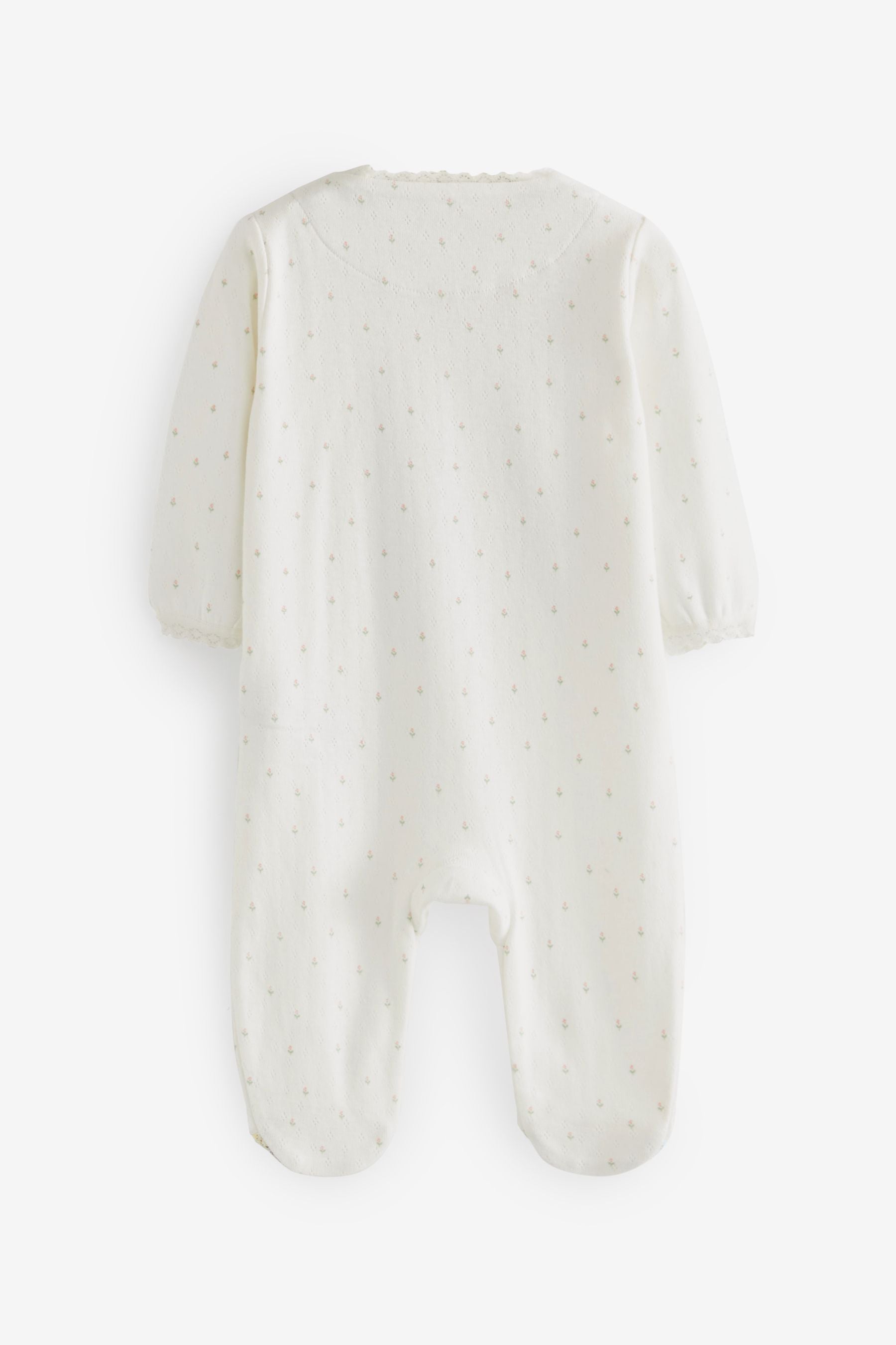 Ecru Butterfly Daddy Family Sleepsuit (0-2yrs)