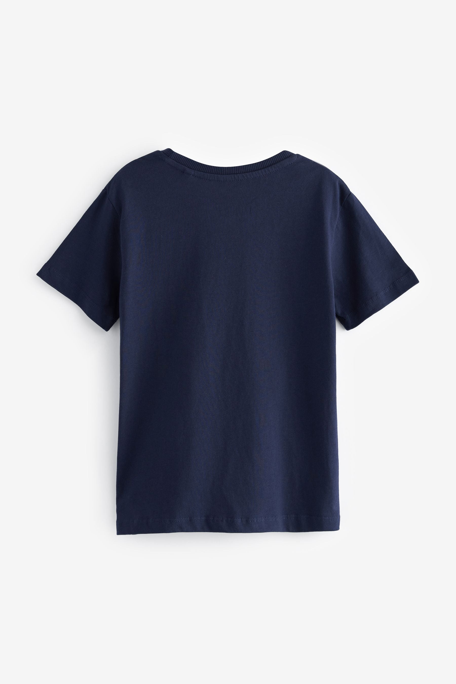 Hokusai Wave Navy Blue Artist License T-Shirt (3-16yrs)