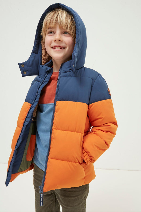 Orange FatFace Padded Jacket