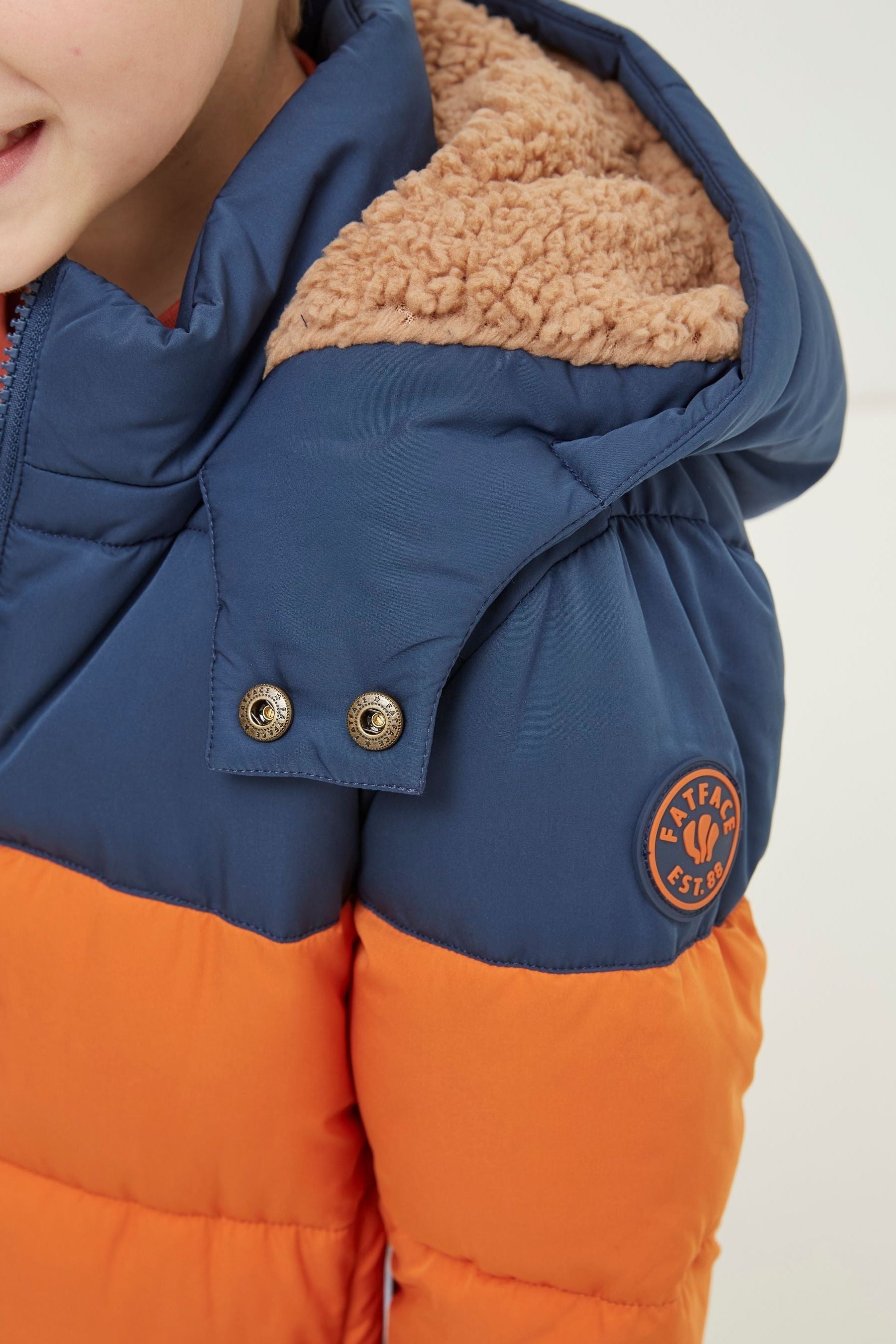 Orange FatFace Padded Jacket