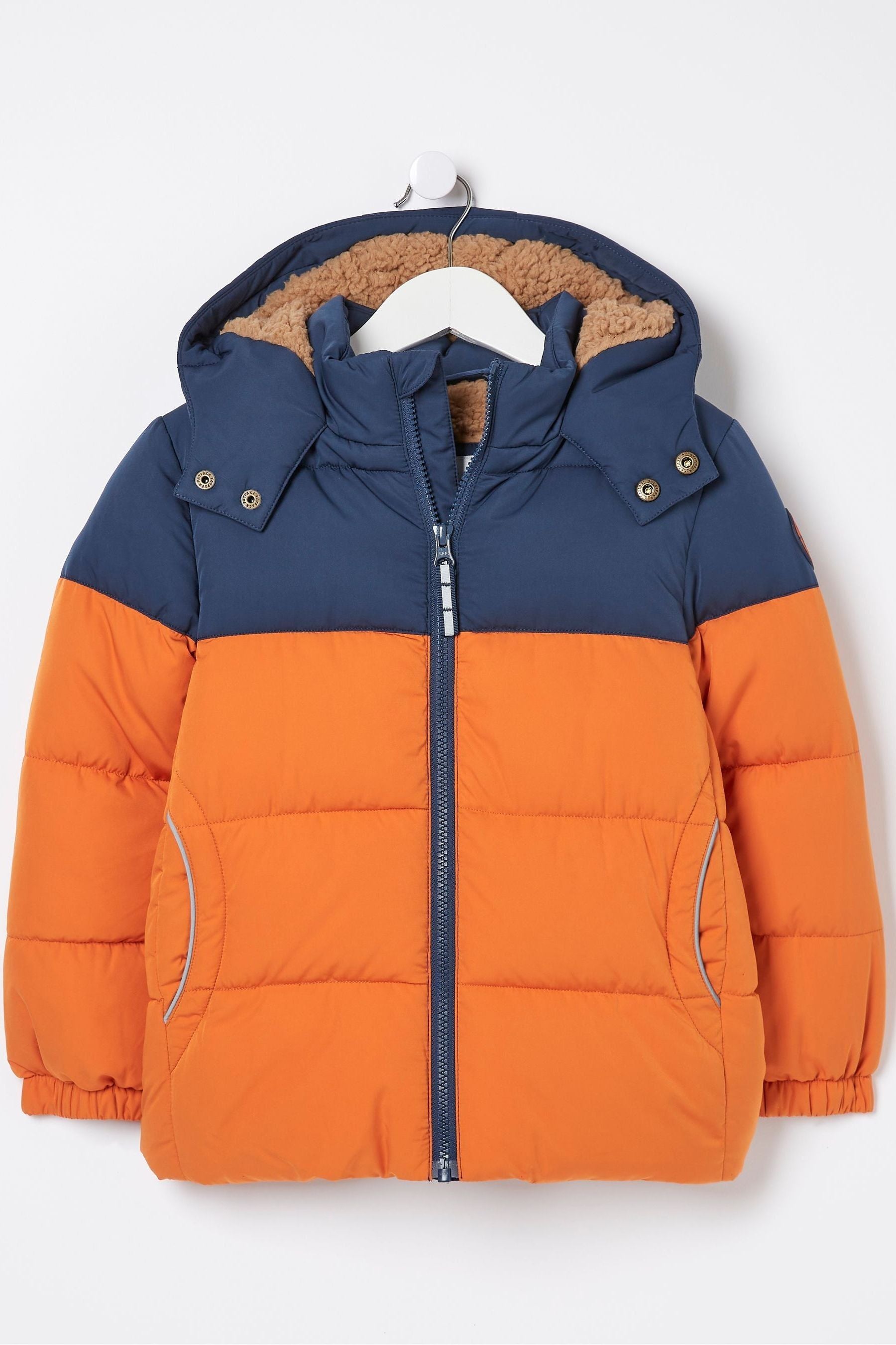 Orange FatFace Padded Jacket