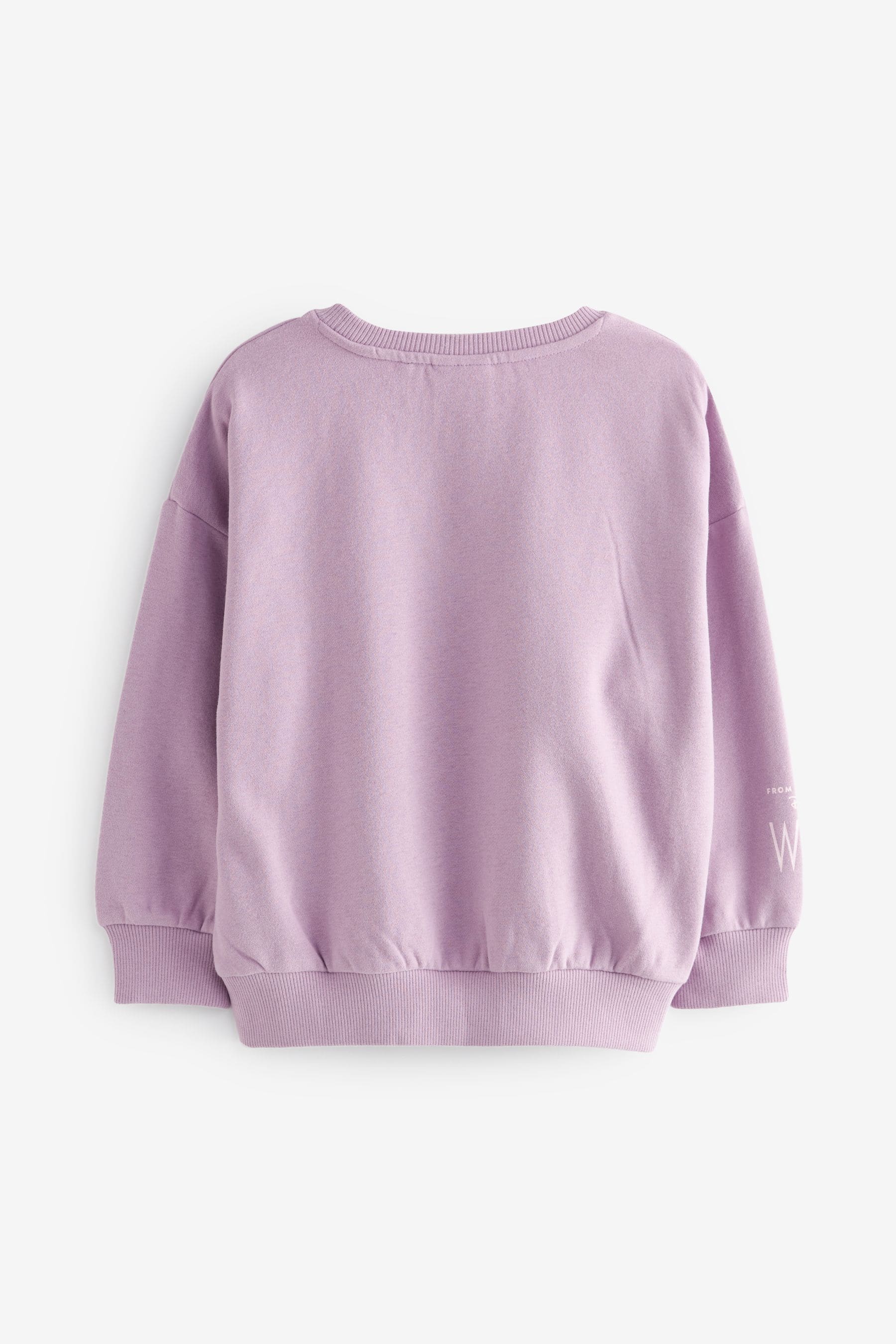 Purple Disney Wish Crew Sweatshirt Top (3-16yrs)